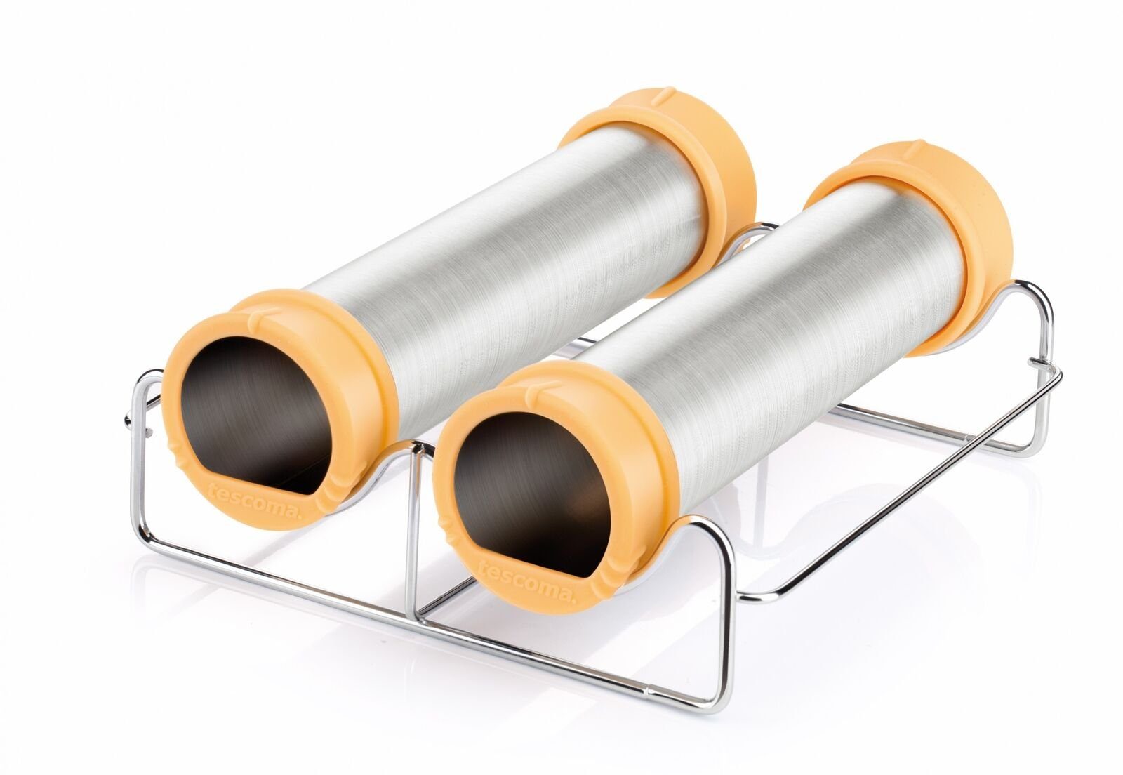 Tescoma Backform für Baumkuchen Trdelník Form Schillerlocken Baumkuchenform, (Inhalt 2-tlg), spülmaschinenfest, hitzebeständig, rostfrei