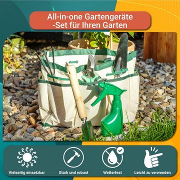 enprovesolar Gartenpflege-Set Gartengeräte Set für die Gartenbau