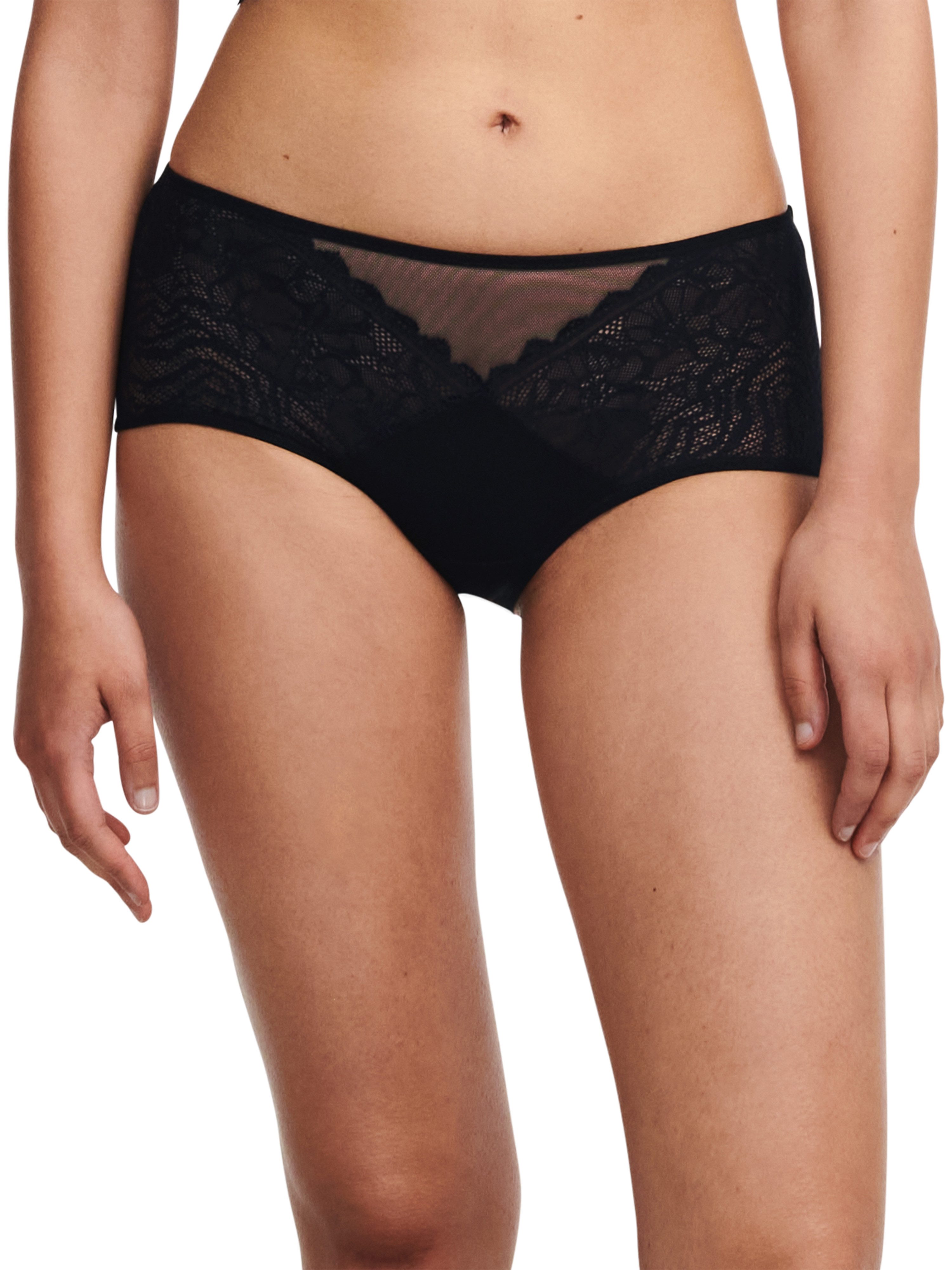 Chantelle Panty FLOURAL TOUCH Spitze, blickdichtes Gewebe
