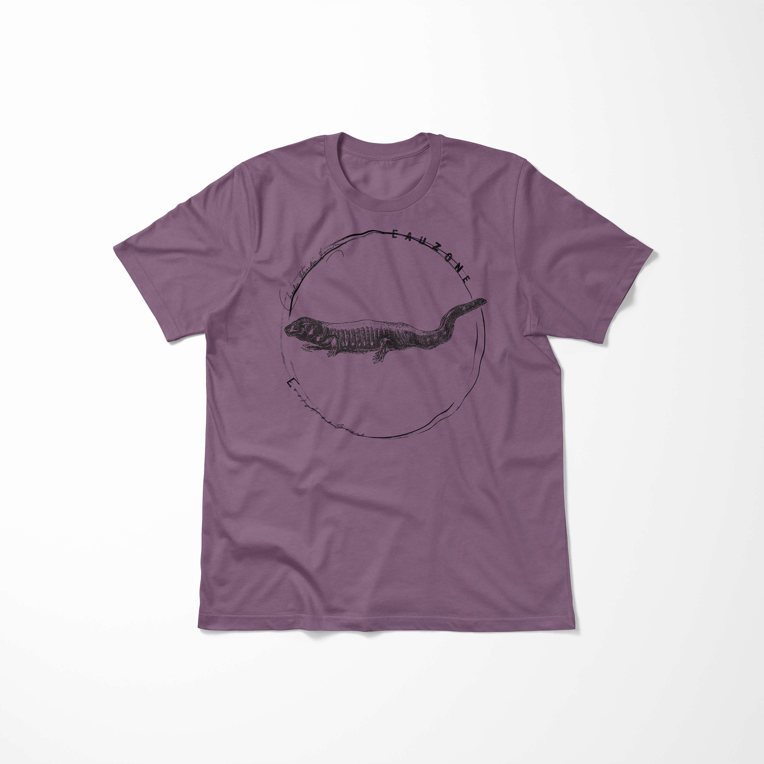 Sinus Art T-Shirt Evolution Herren T-Shirt Amblystoma Shiraz