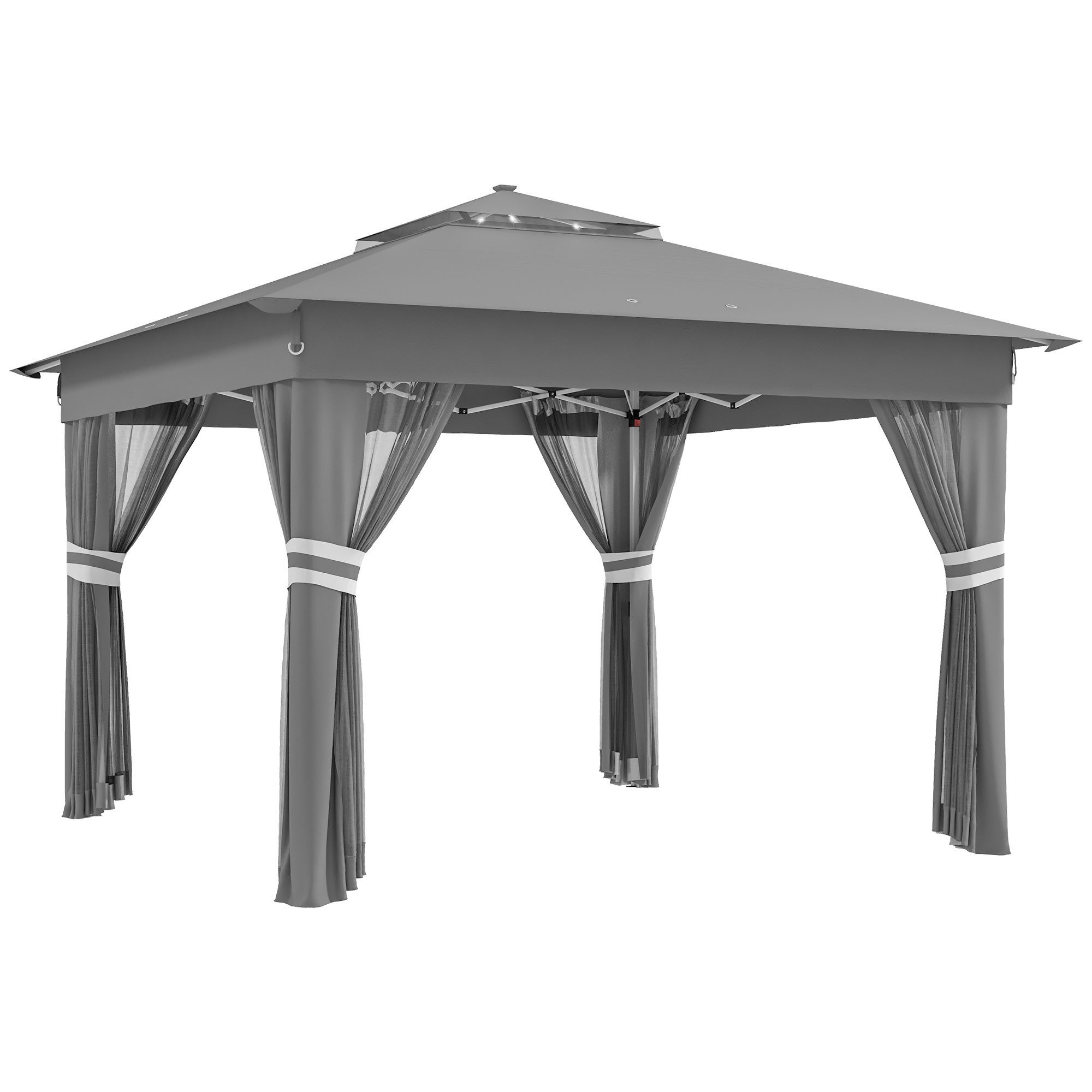 Outsunny Faltpavillon ca. 3 x 3 günstig online kaufen