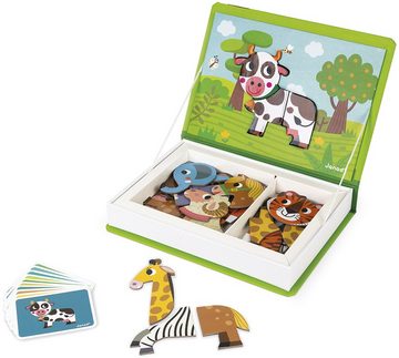 Janod Lernspielzeug Magnetbuch - Tiere