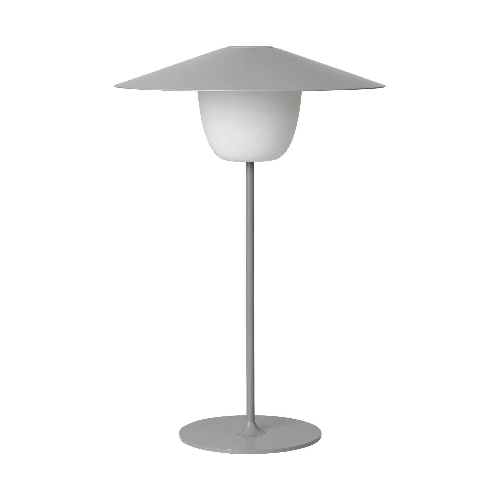 blomus LED Tischleuchte -ANI LAMP- Mobile LED-Tischleuchte: Designlampe - Innen und Außen, LED fest integriert, Warmweiß, Outdoor, IP44, 2700K, Wandelbar, Touch, Helligkeitsstufen, 24h Brenndauer
