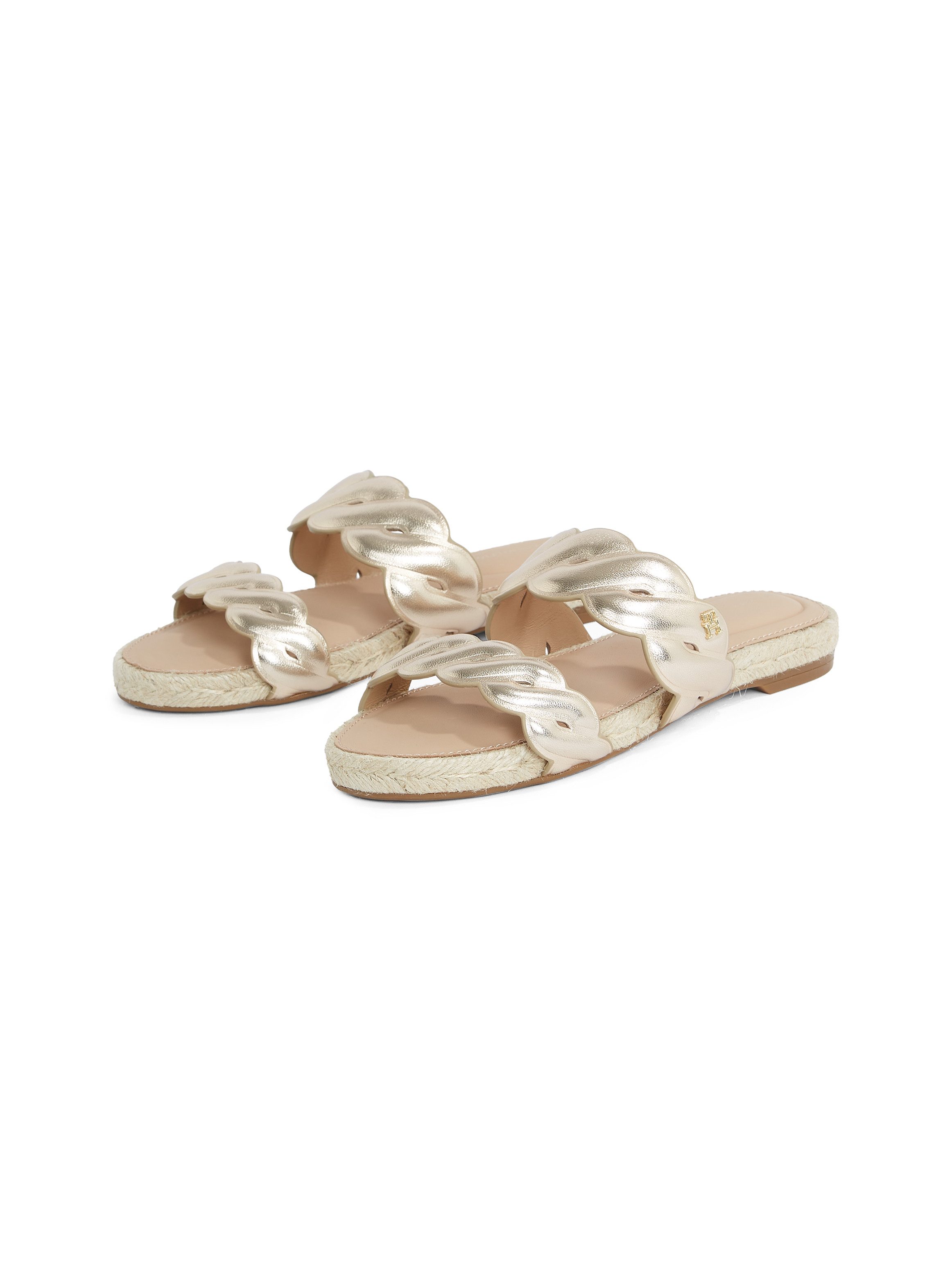 Tommy Hilfiger METALLIC ROPE ESPADRILLE MULE günstig online kaufen
