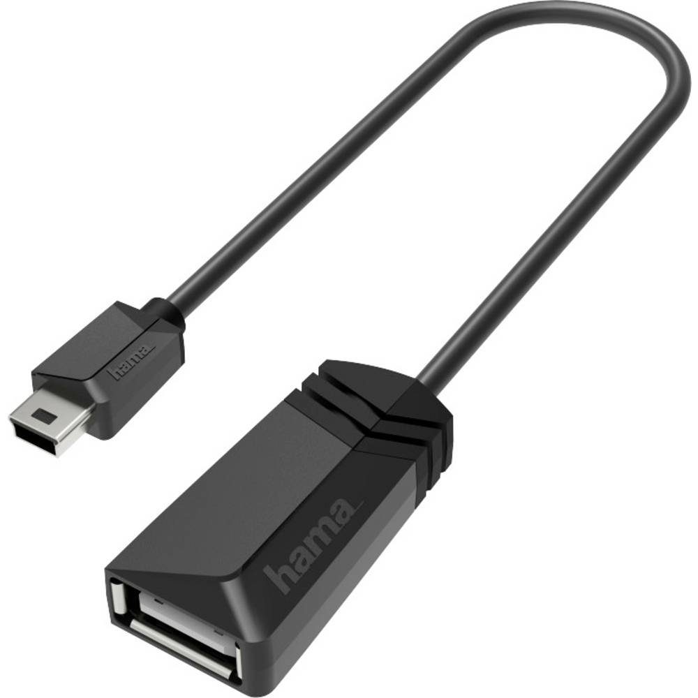 Hama USB-OTG-Adapter, Mini-USB-Stecker - USB-Buchse, USB-Adapter