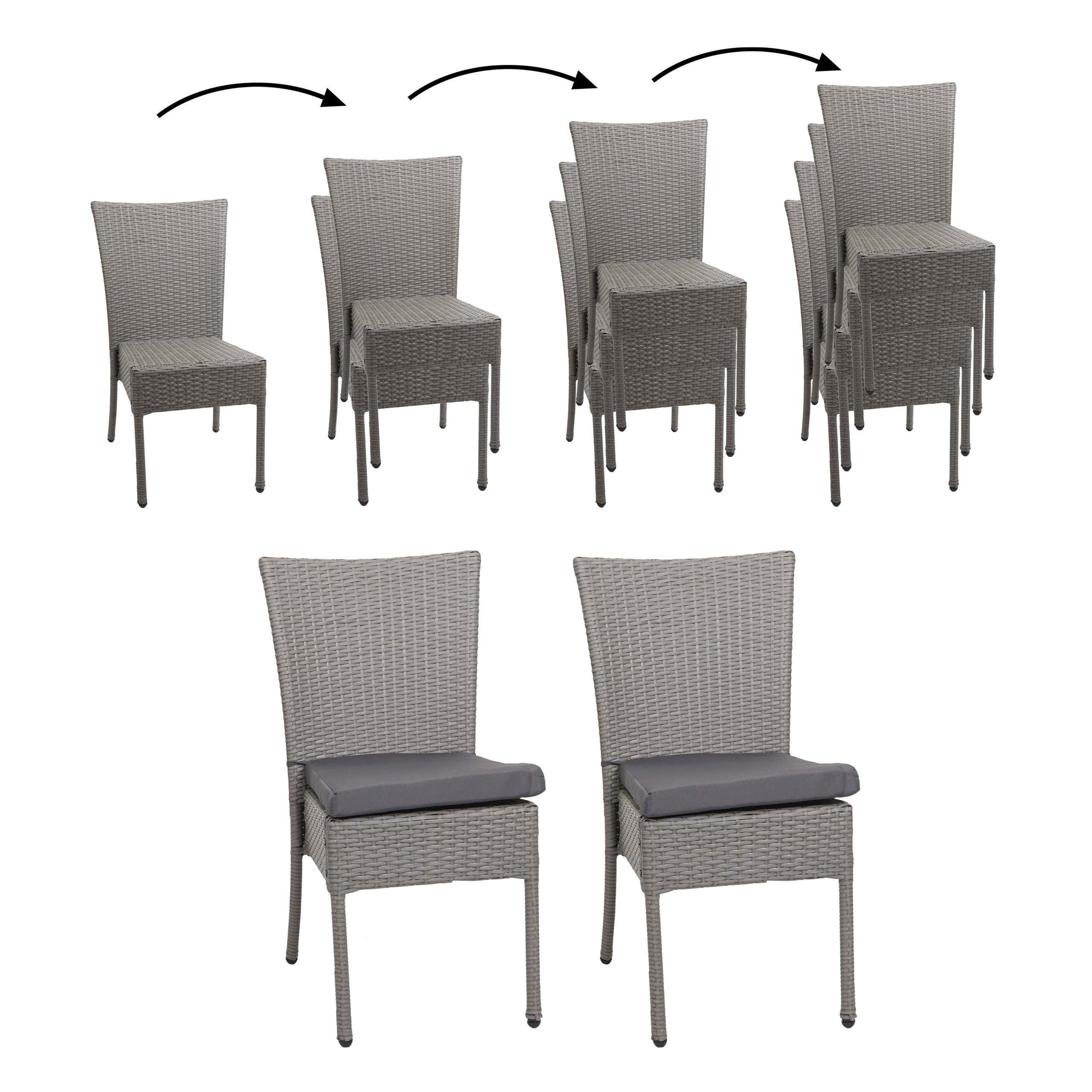 MCW Gartenstuhl MCW-G19-S (Set, 2 St), 2er-Set, Wasserabweisende Bezüge, BSCI-Sozialstandards geprüft