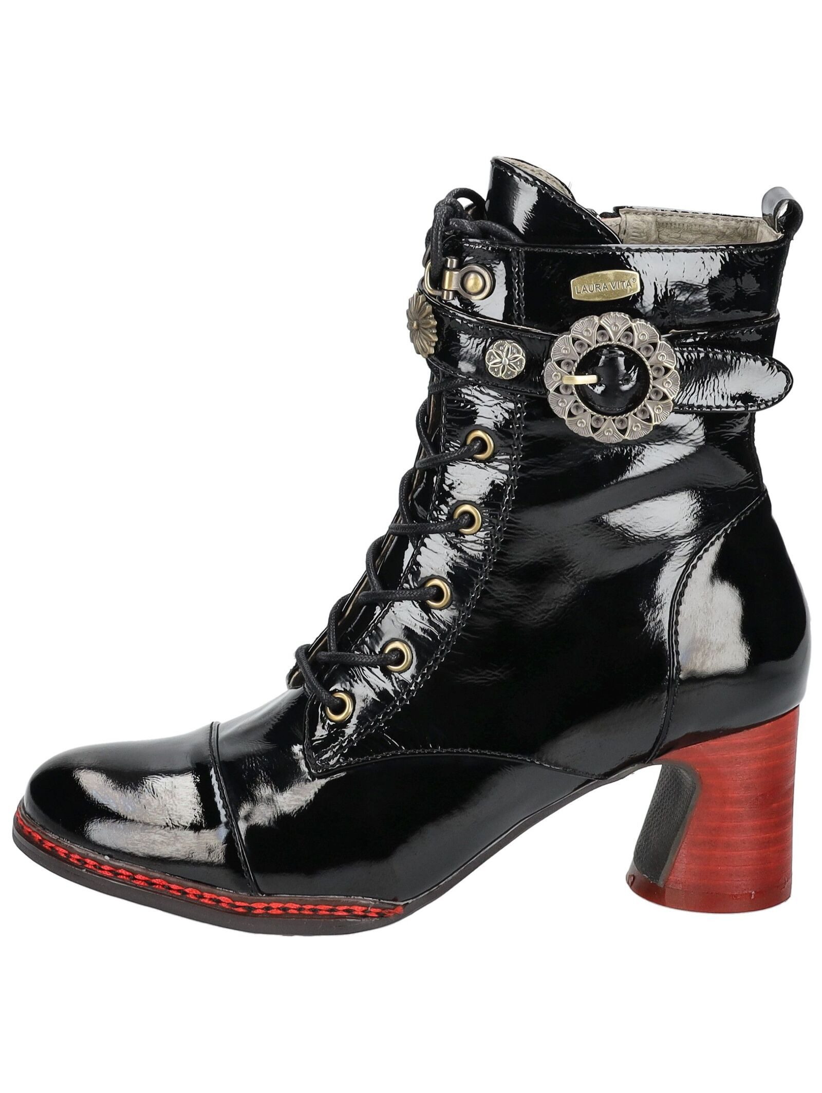LAURA VITA Stiefelette Leder Schnürstiefelette günstig online kaufen