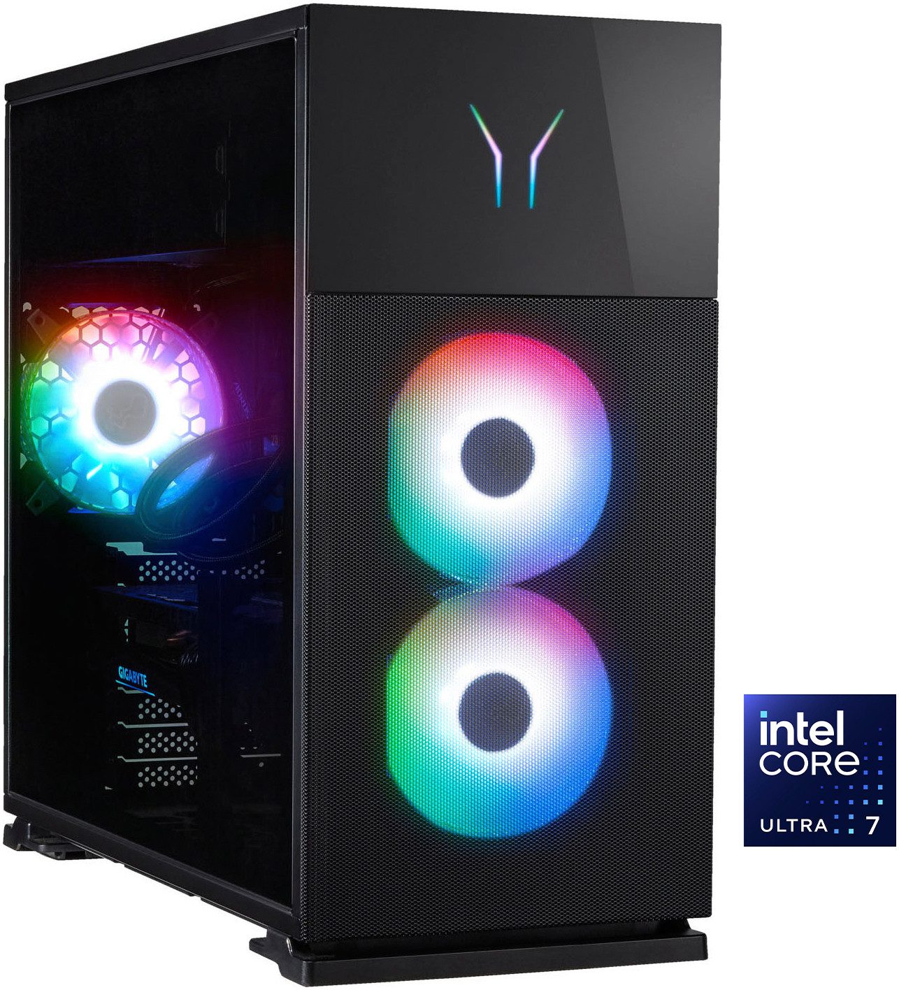 Medion® ERAZER Hunter X30 Gaming-PC (Intel Core Ultra 7 265F, GeForce RTX 5070 Ti Pro Palit, 32 GB RAM, 2000 GB SSD, Wasserkuhlung)