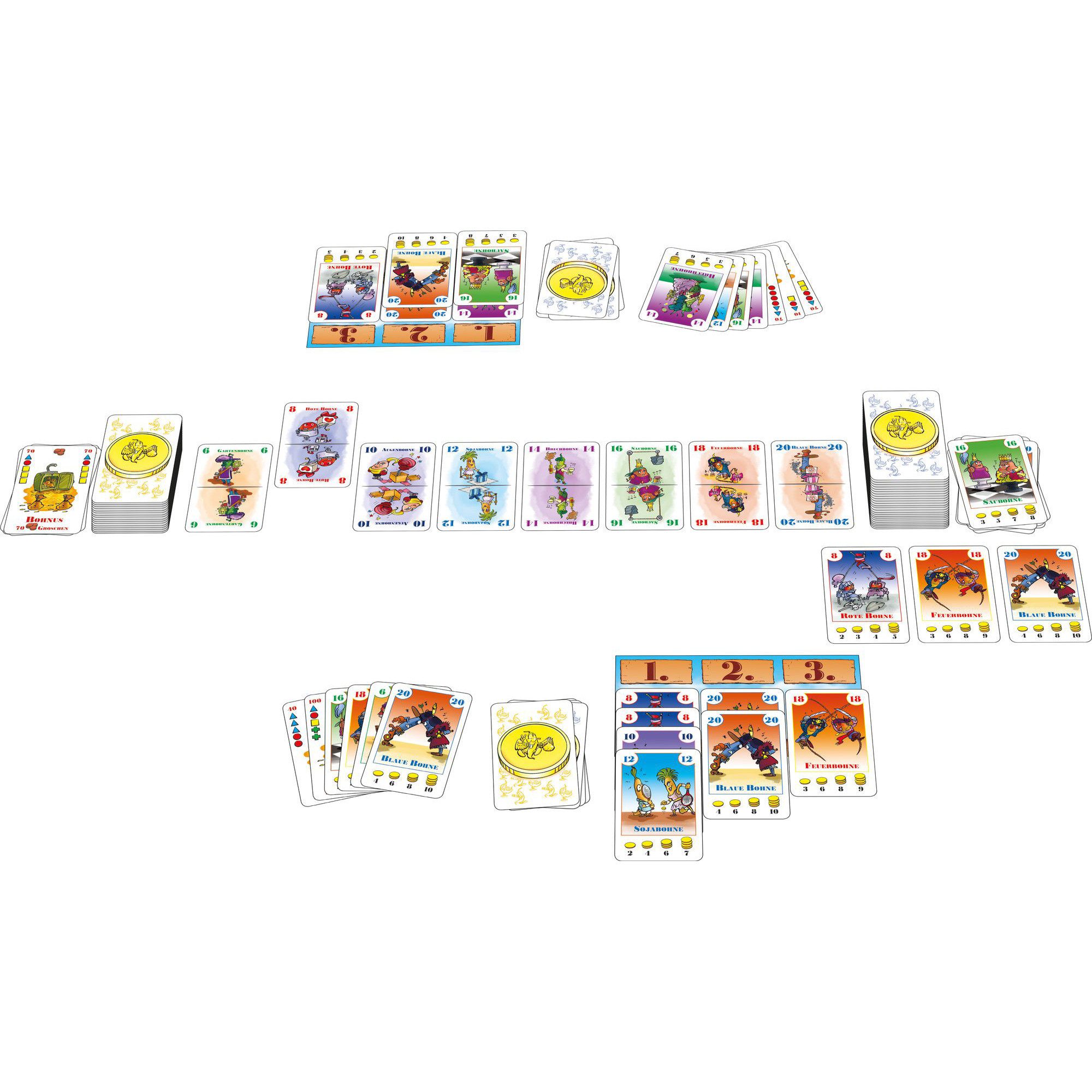 AMIGO Spiel Amigo Bohnanza - Das Duell, Kartenspiel