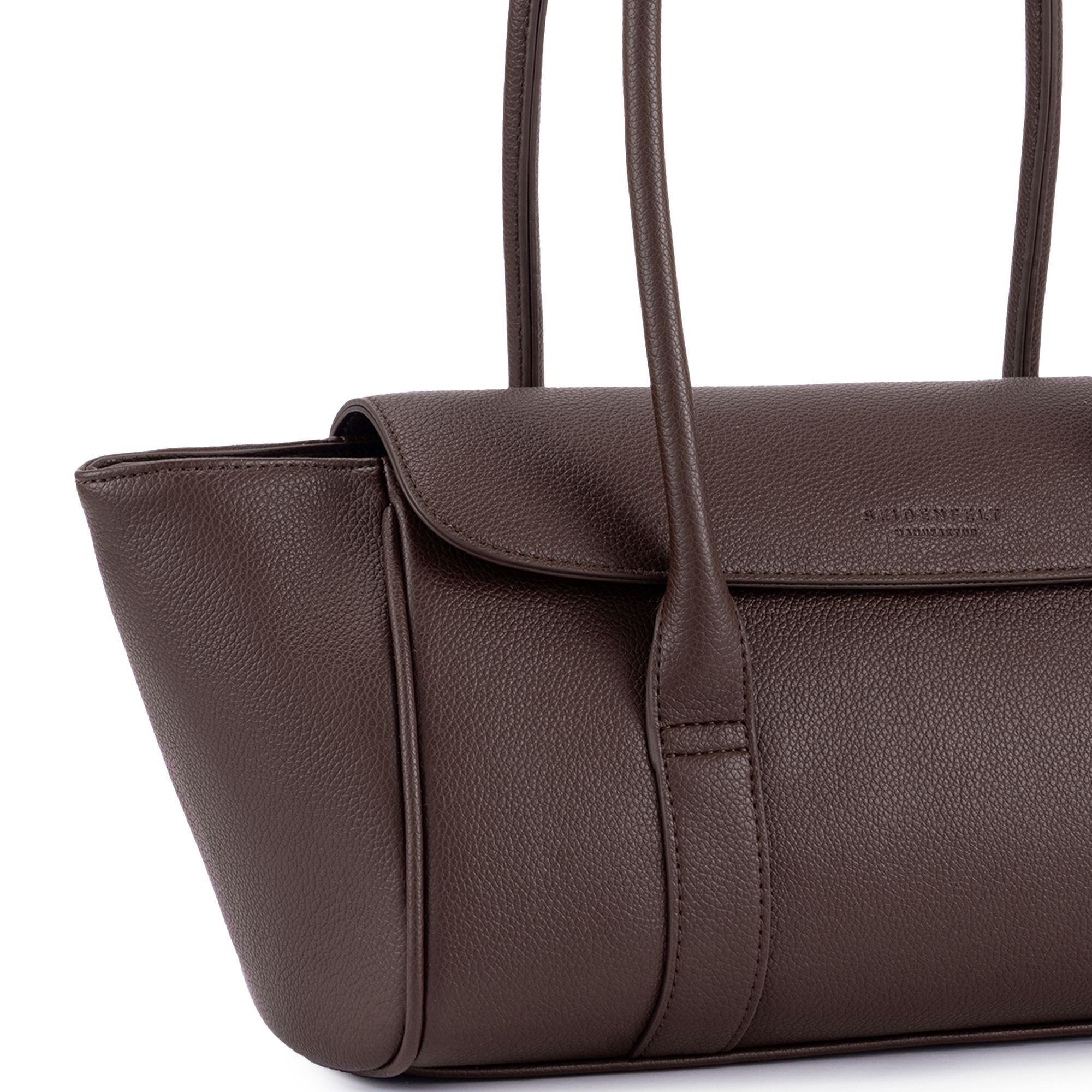 Seidenfelt Manufaktur Schultertasche Nelma, Polyurethan