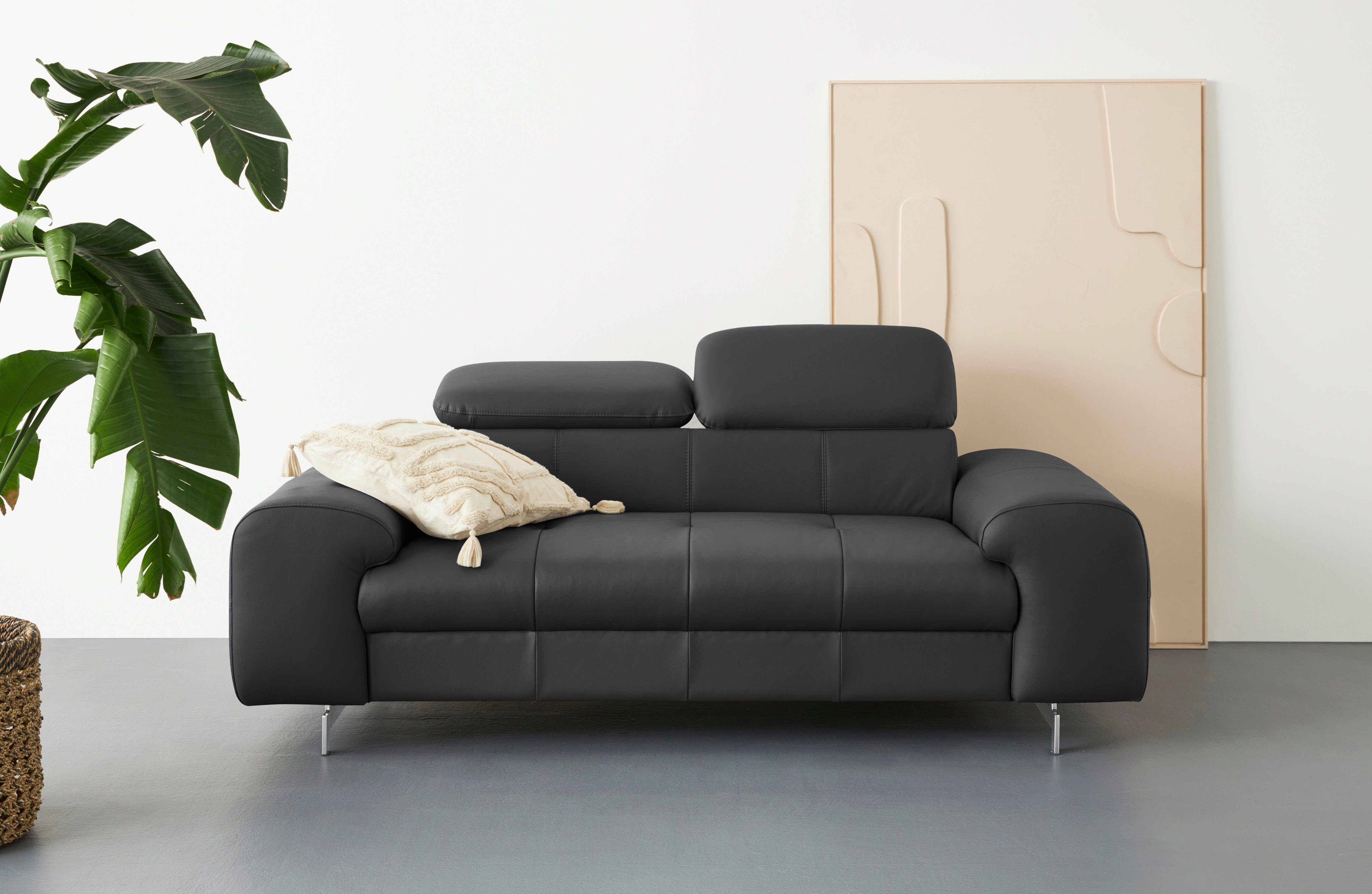 COTTA 2-Sitzer Chef, Big-Sofa mit Kopfteilverstellung, günstig online kaufen