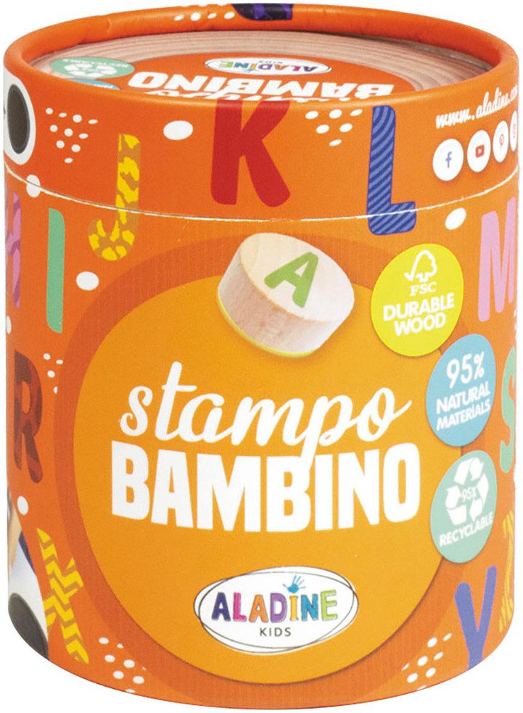 Kreativset Baby Stempel, Bambino Alphabet ECO
