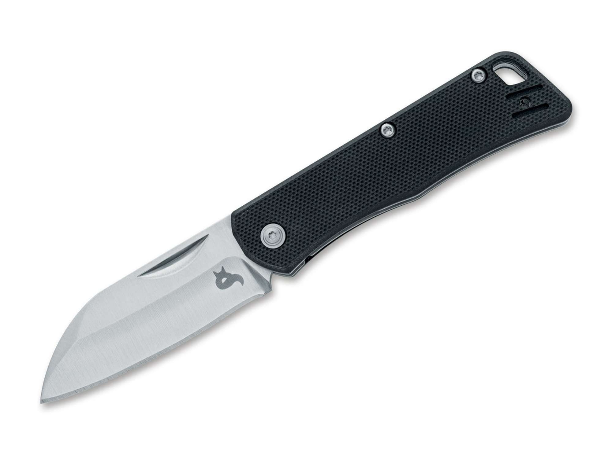 BlackFox Taschenmesser BlackFox Teeny D2 Black G10