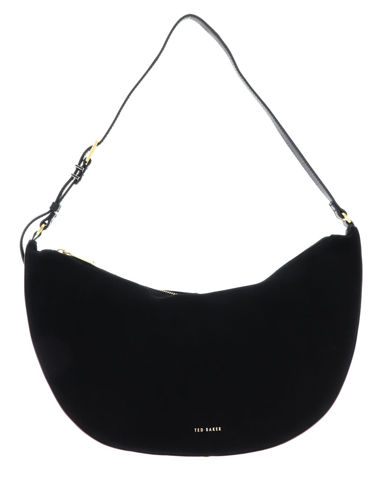Ted Baker Umhängetasche Suede Belted Detailed Hobo Bag, aus echtem Rindsleder