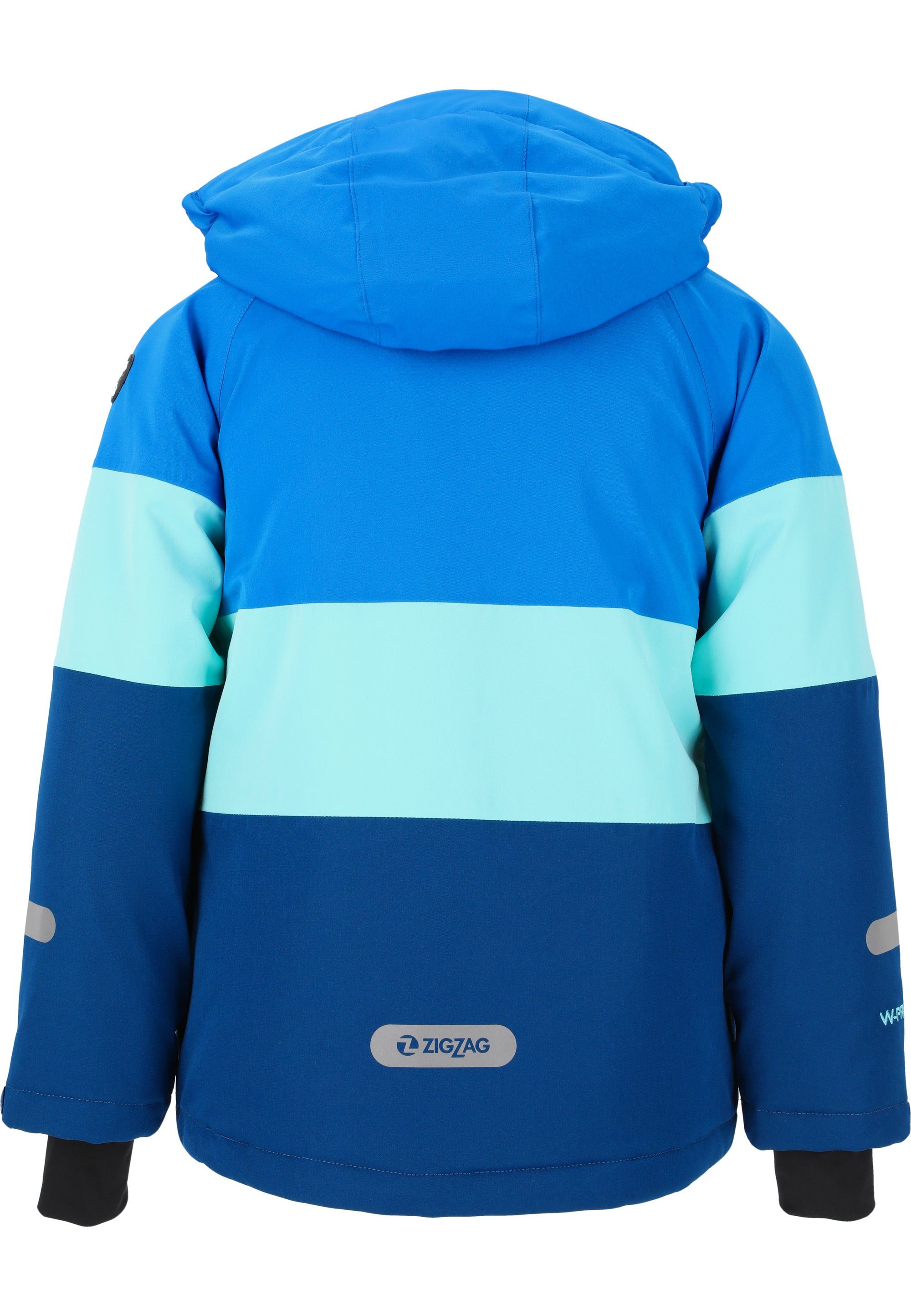 ZIGZAG Skijacke Taylora mit TPU-Membran wind- blau und wasserdichter