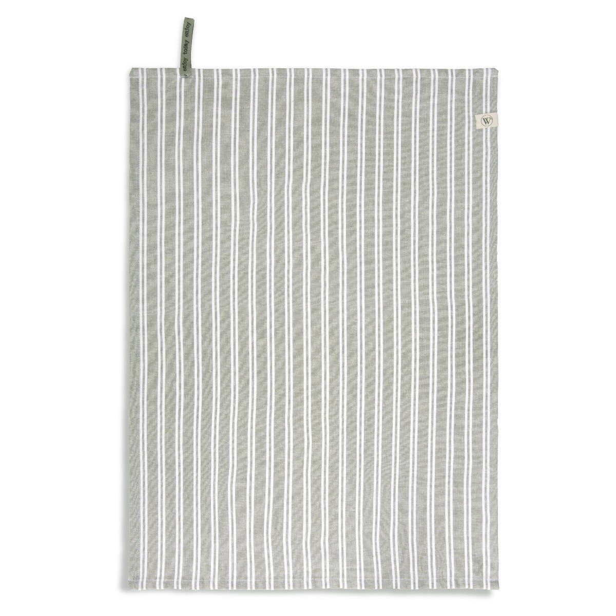 Vielfältig Premium-Qualität - cm, einsetzbares Dry aus Armeegrün Geschirrtuch with Geschirrhandtuch - Stripes 100% Walra Baumwolle, 50x70