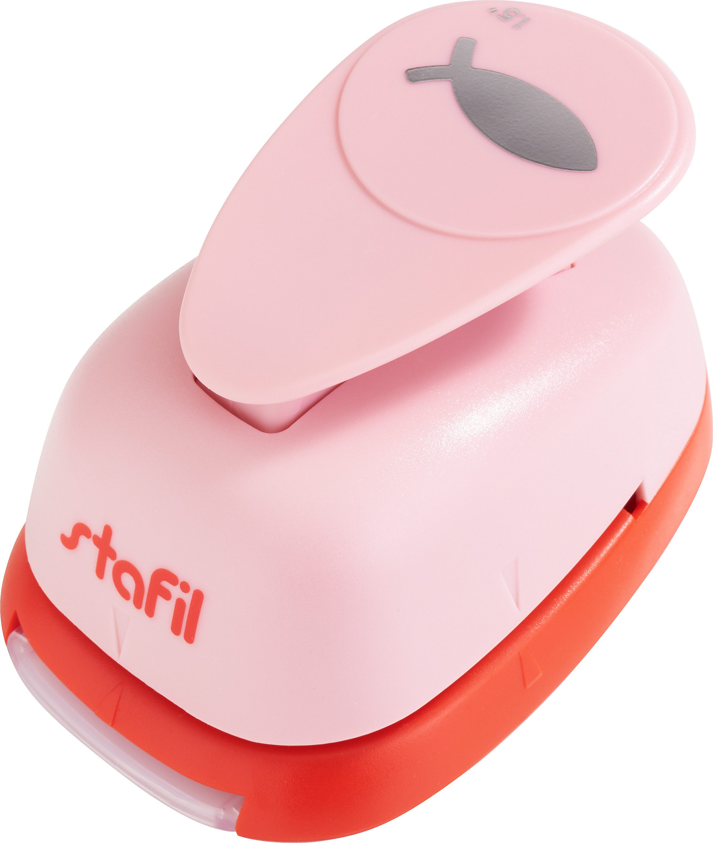 stafil Lochstanzer Motivlocher Fisch, Pink