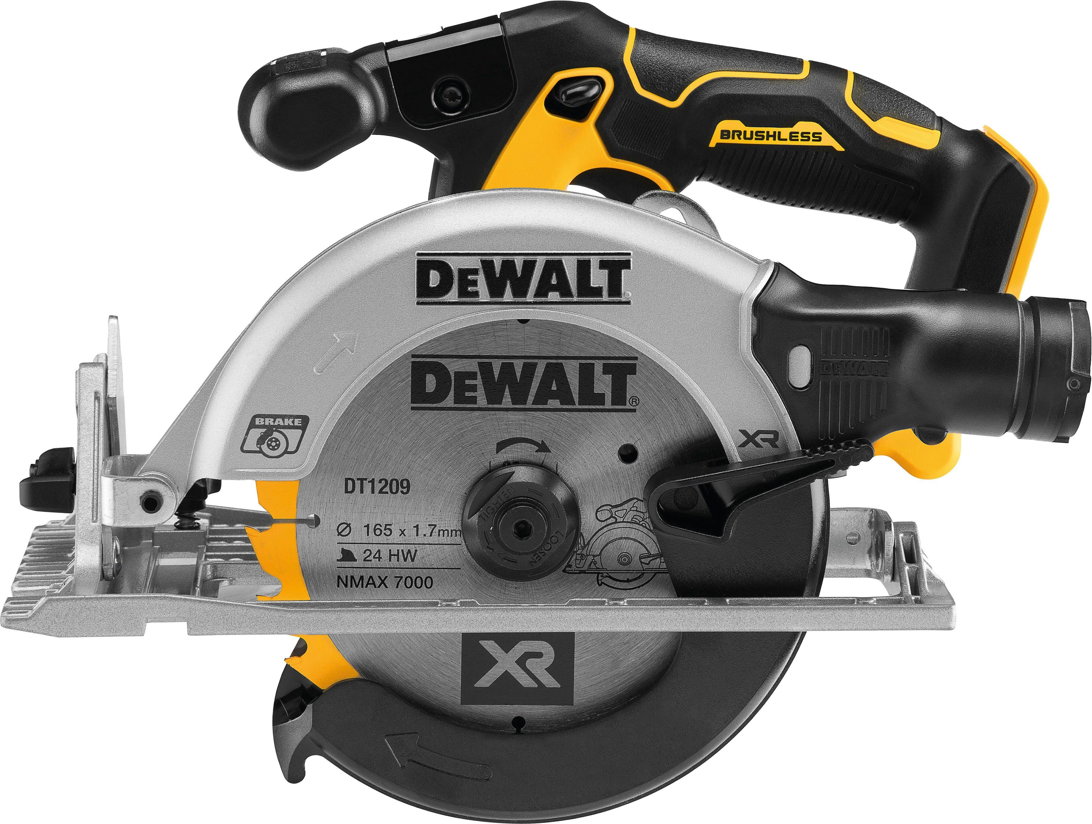 Basisversion AKKU DeWalt Akku-Handkreissäge (ohne Netzteil) & DCS565NT-XJ,