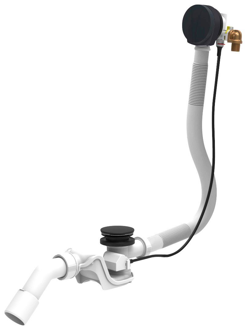 OTTOFOND Ablaufgarnitur Luxus Ab- und Überlaufgarnitur für Badewannen, Ablaufanschluss ⌀ 40/50 mm