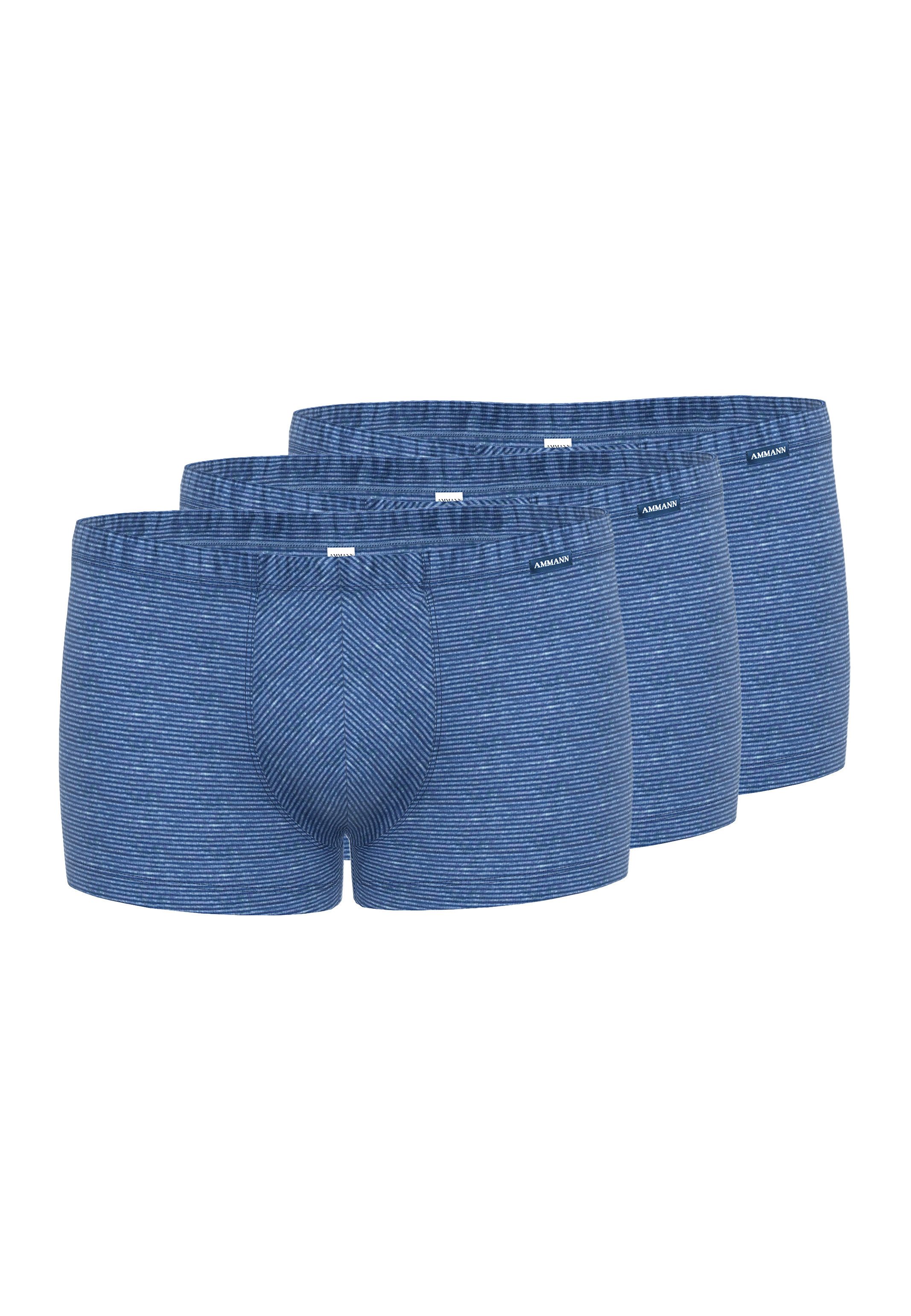 Ammann Retro Boxer 3er Pack Jeans Single (Spar-Set, 3-St) Retro Short / Pan günstig online kaufen