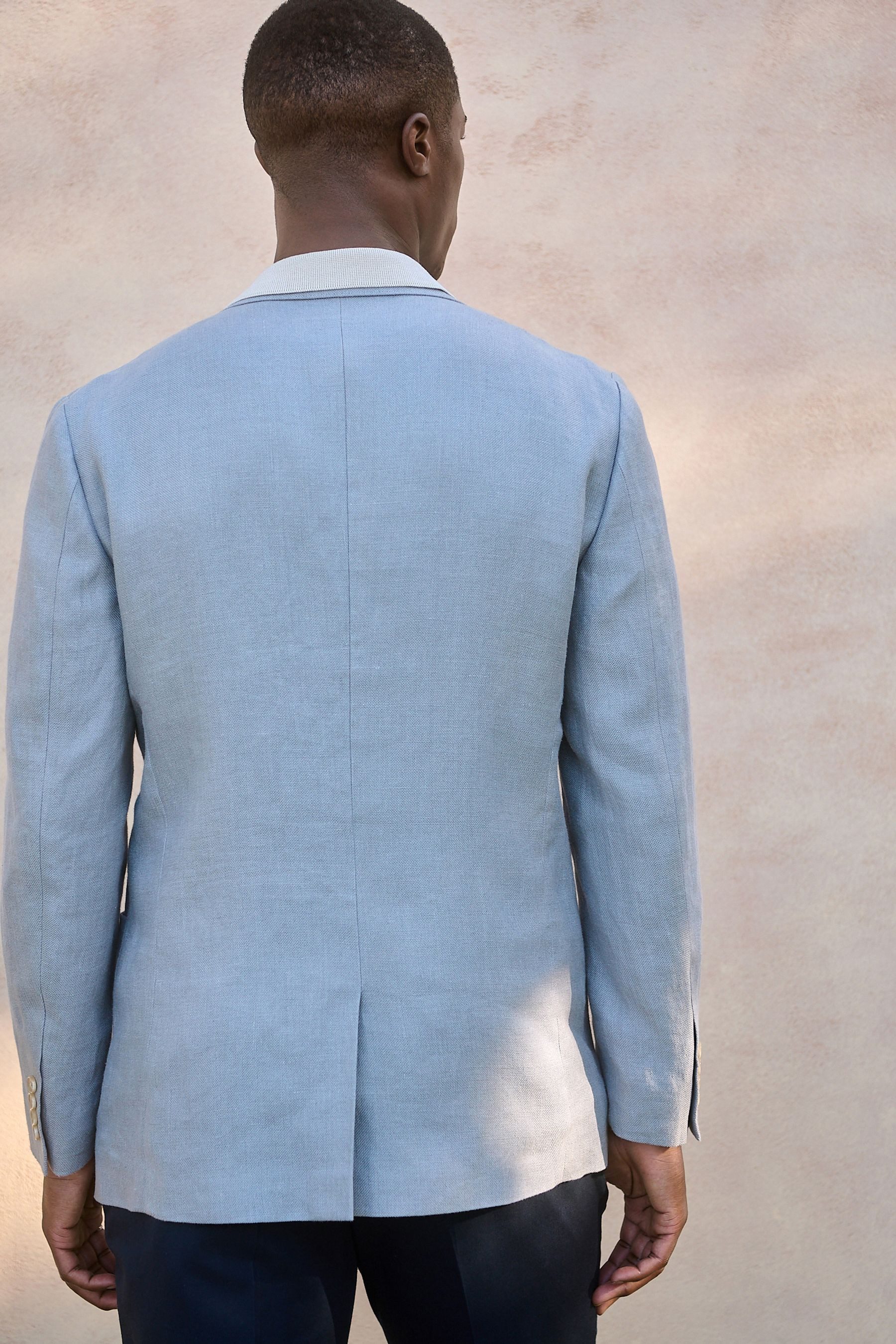 Next Jackenblazer Strukturiertes Regular Fit Signature Anzugsakko (1-tlg) günstig online kaufen