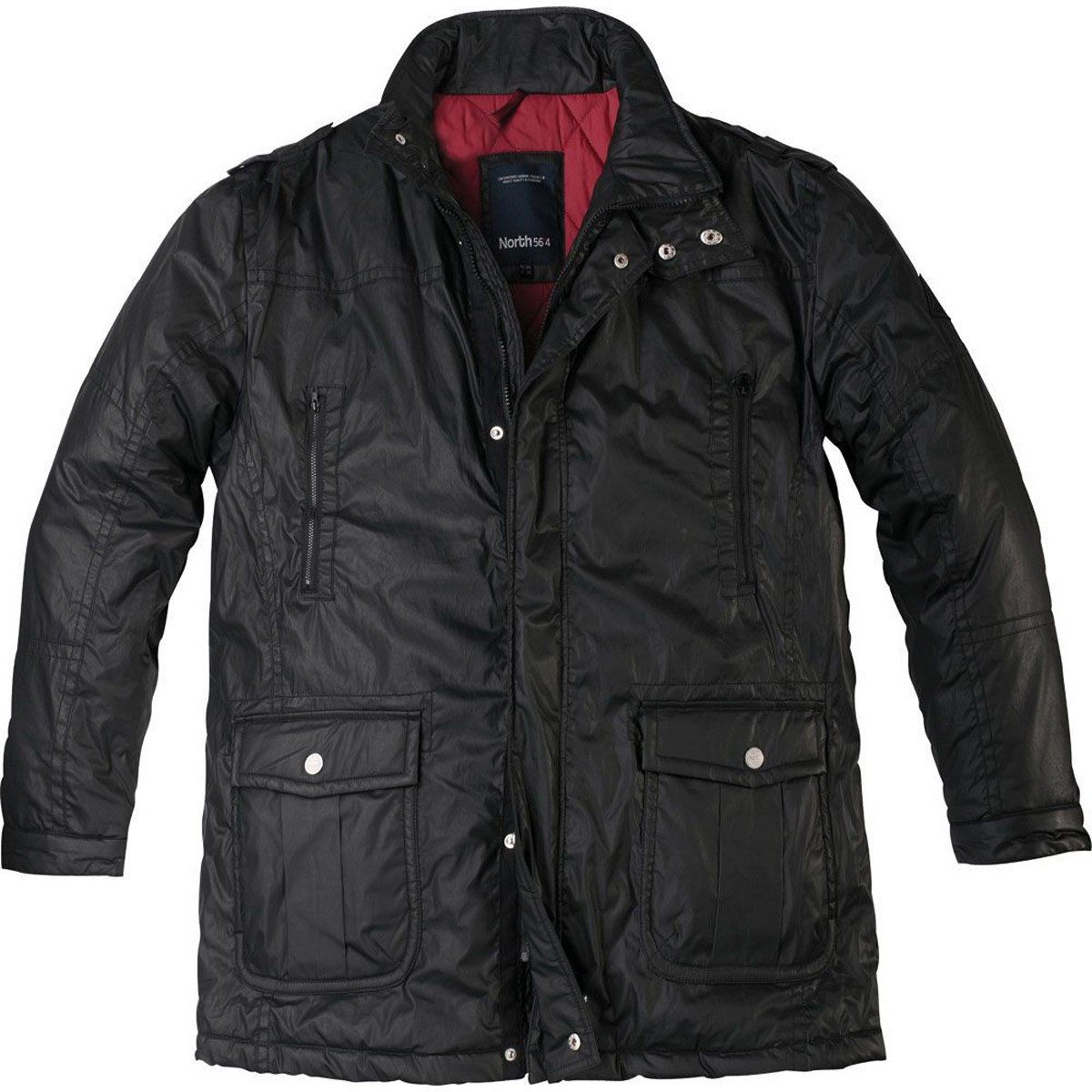 Winterjacke Winterjacke schwarz North 56°4 by Allsize Übergröße