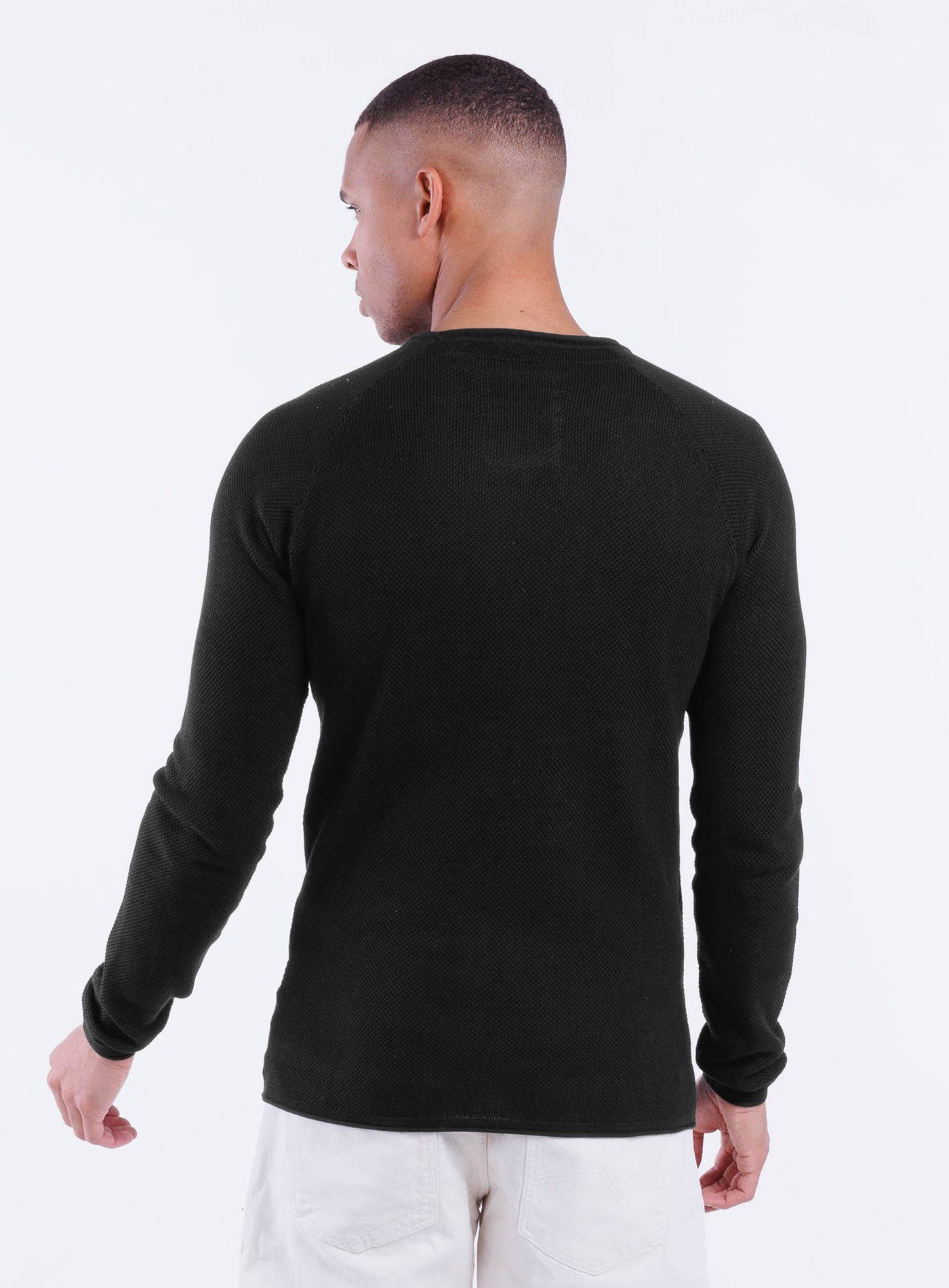 Key Largo Rundhalspullover MST THOMAS round neck (1-tlg)
