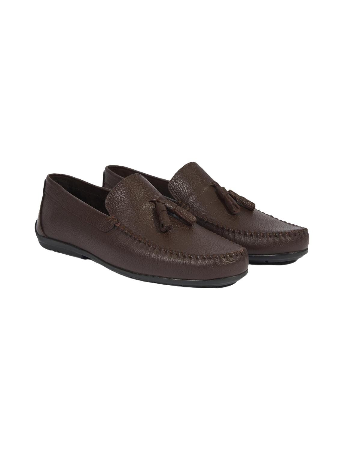 Desa Herren-Slipper – Obermaterial Leder, Textilfutter, flacher Absatz, oh Sneaker