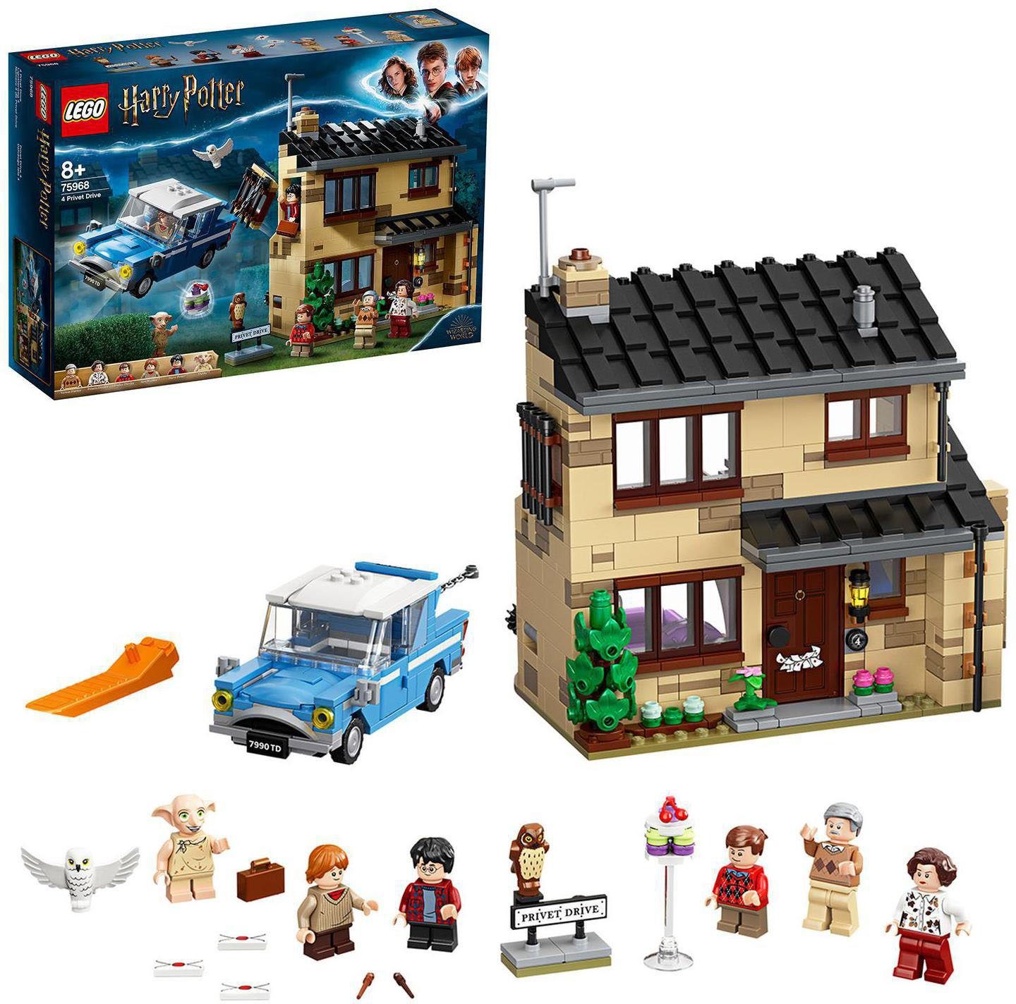 Made in LEGO® (797 Konstruktionsspielsteine LEGO® Ligusterweg Potter™, Harry (75968), St), 4 Europe