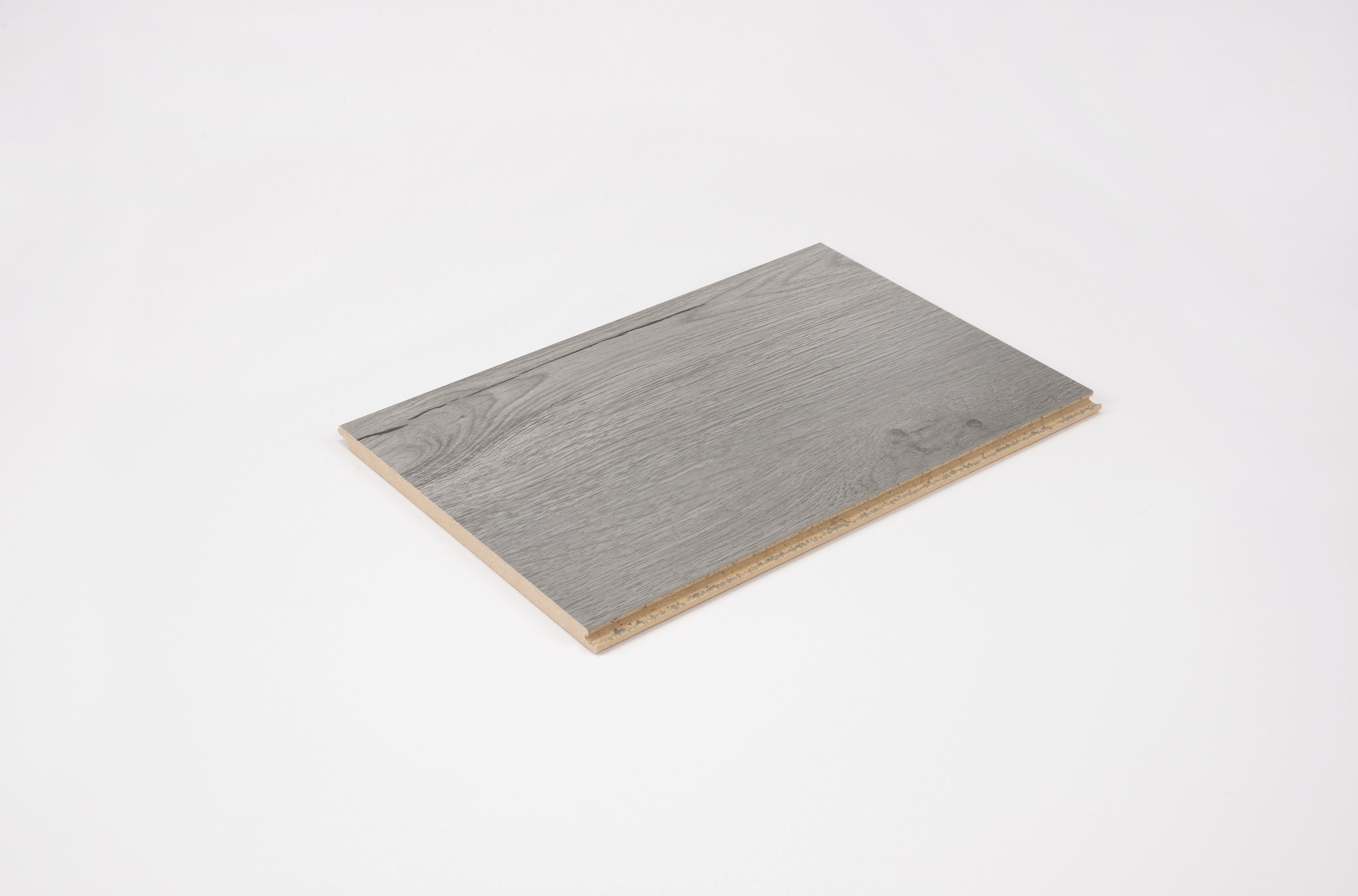 EGGER Laminat Muster NatureSense Aqua Laminat EL1028 Avery Eiche grau, 1 St., Handmuster