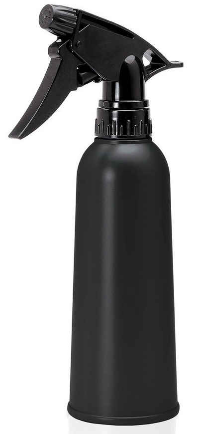 Koskaderm Sprühflasche Sprühflasche 300 ml Schwarz matt, Flasche mit Sprühkopf Zerstäuber, leer