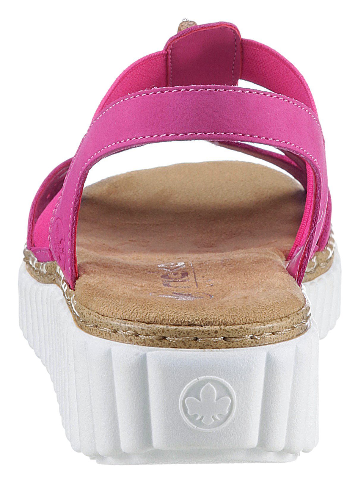 Rieker Plateausandale, Sommerschuh, Sandalette, Plateauabsatz, mit günstig online kaufen
