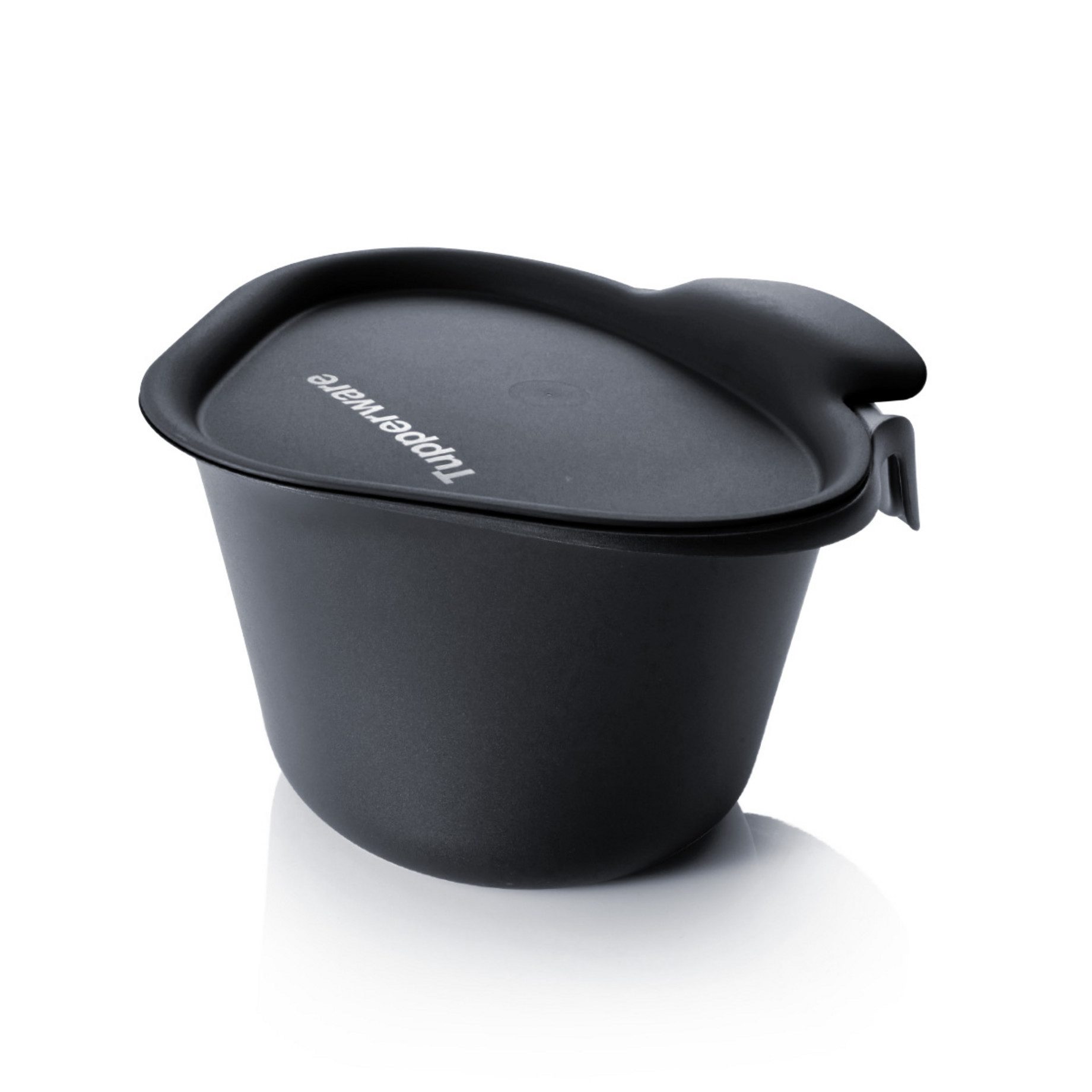 TUPPERWARE Vorratsdose Tupperware Küchenhelfer Adretto Tischmüll 2,5 L schwarz