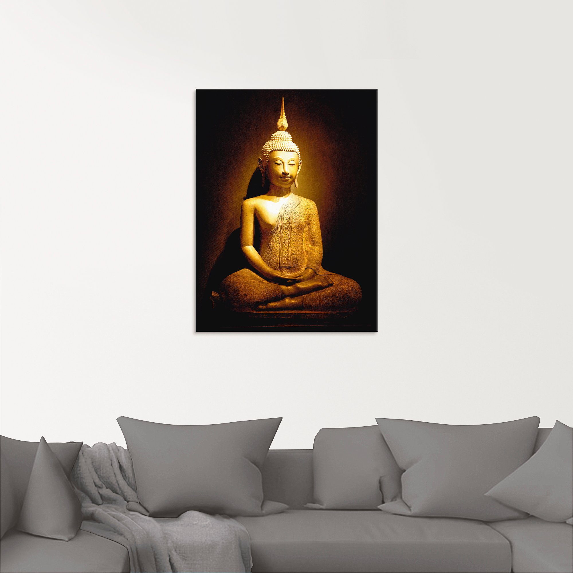 Artland Glasbild »Erleuchtet«, Religion (1 Stück)-HomeTrends