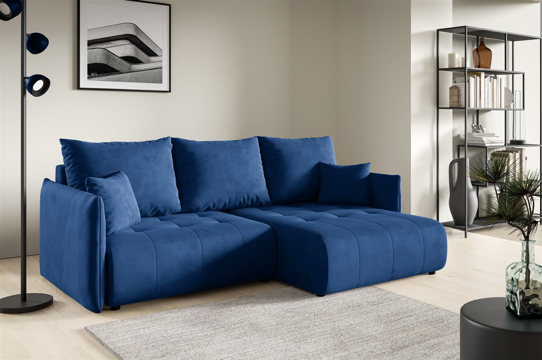 Fun Möbel Ecksofa Schlafsofa Sofa CANIO günstig online kaufen