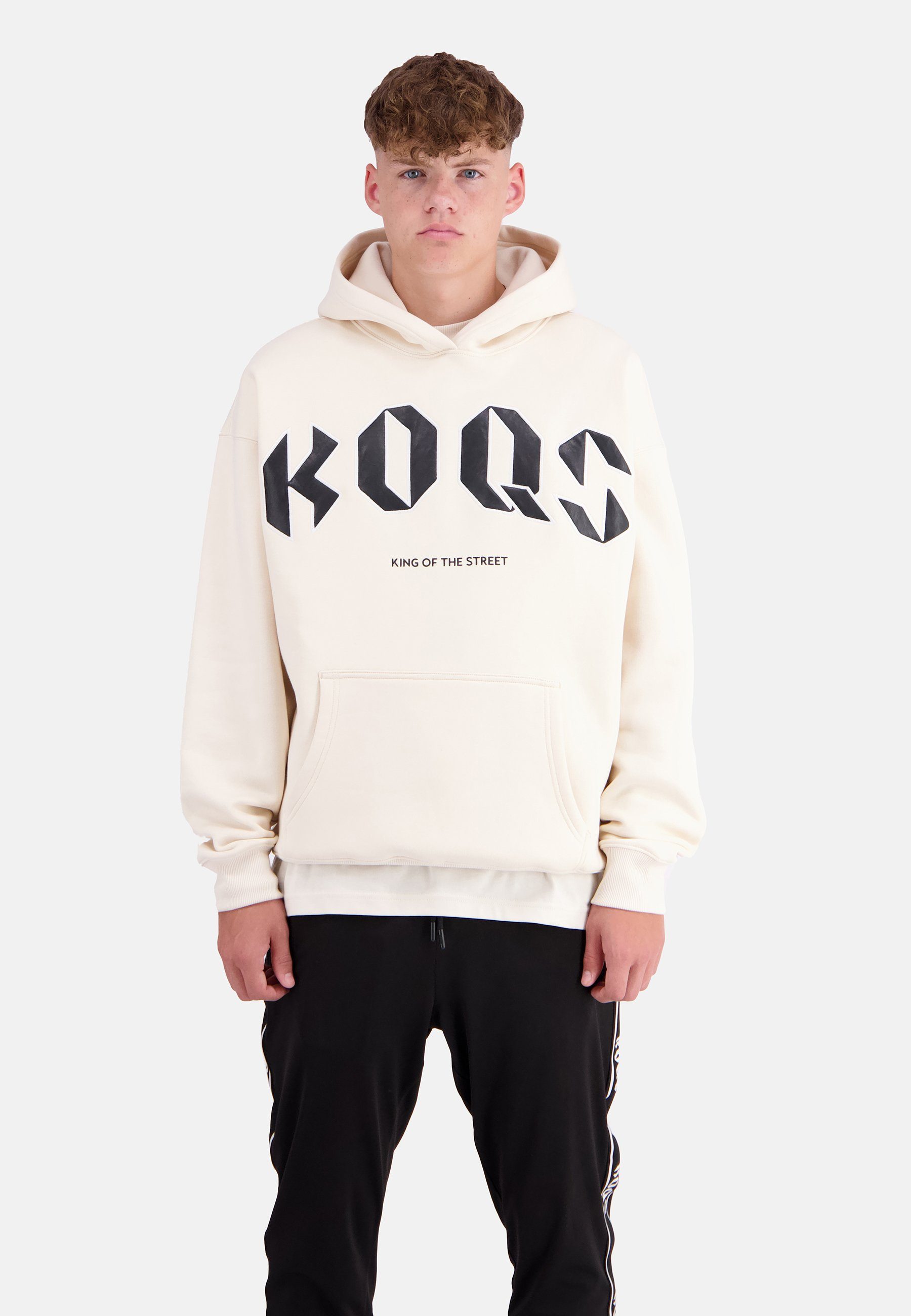 KOQS Hoodie King of the Street PU Patch