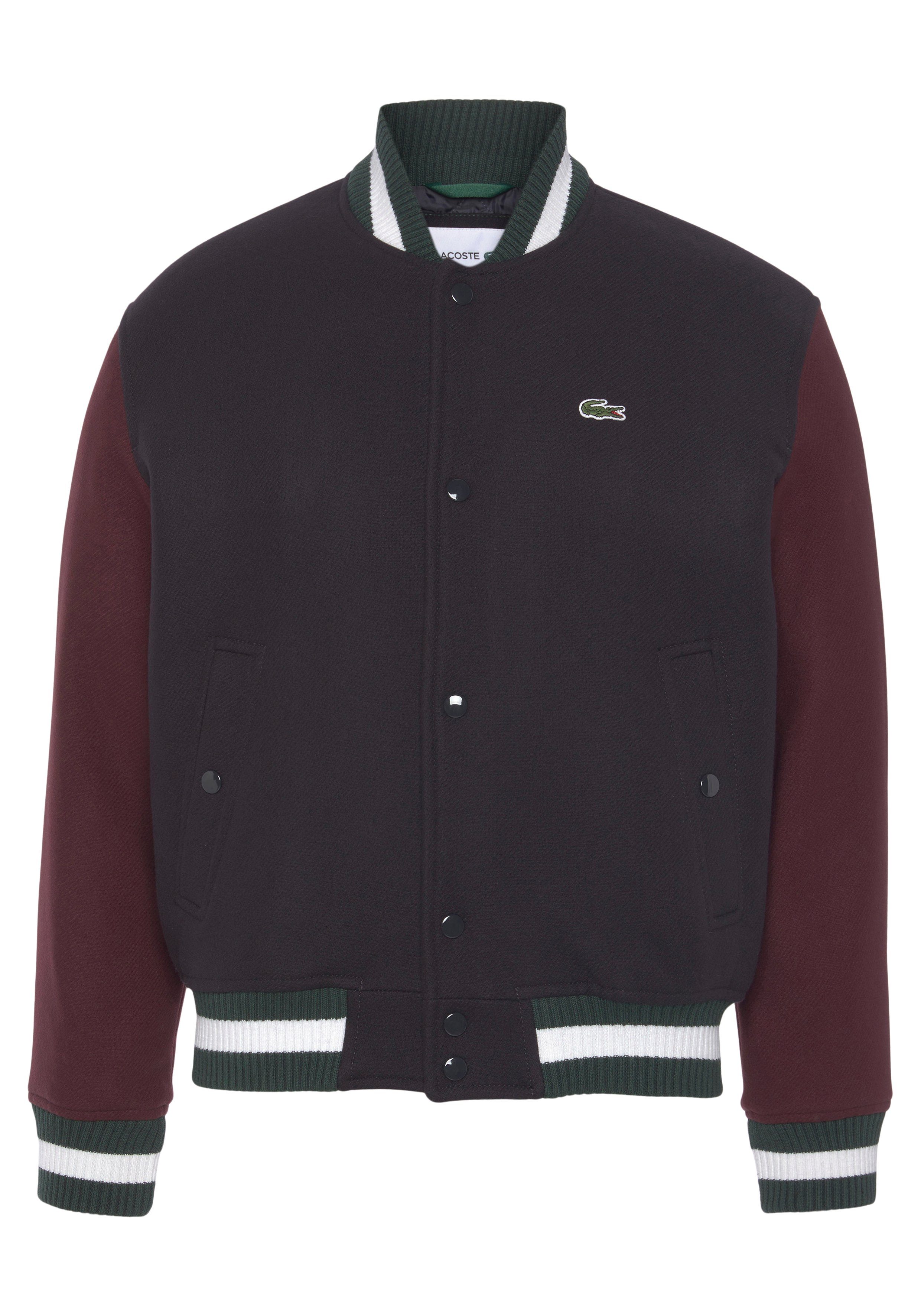 Lacoste Lacoste mit Brust BOMBERJACKE der Logo auf Bomberjacke