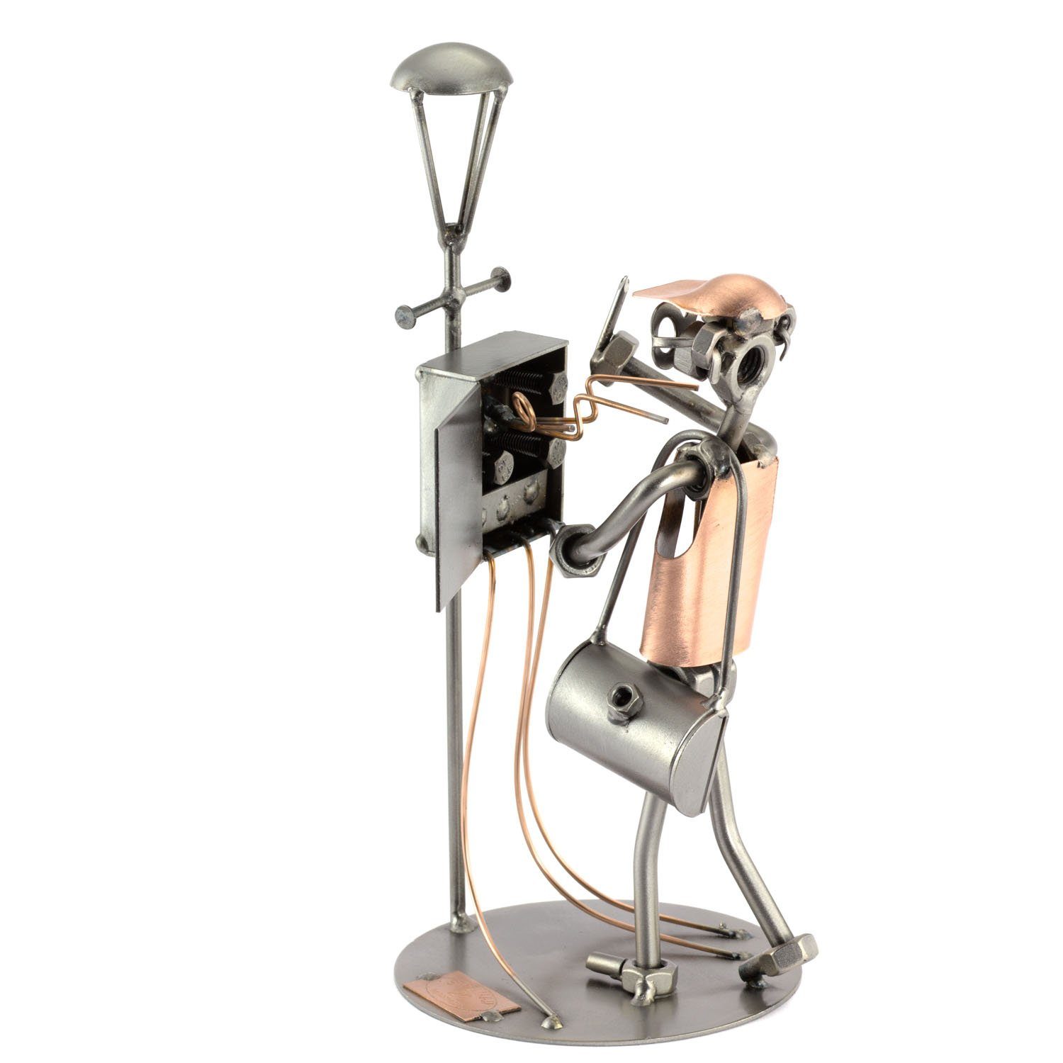 Steelman24 Dekofigur Elektriker mit Blitz