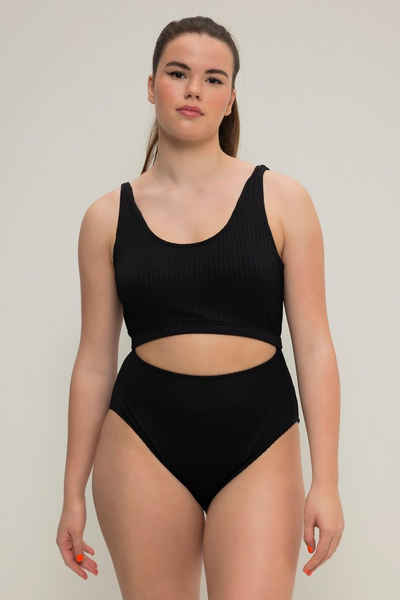 Studio Untold Badeanzug Badeanzug herausnehmbare Softcups Bikini-Optik
