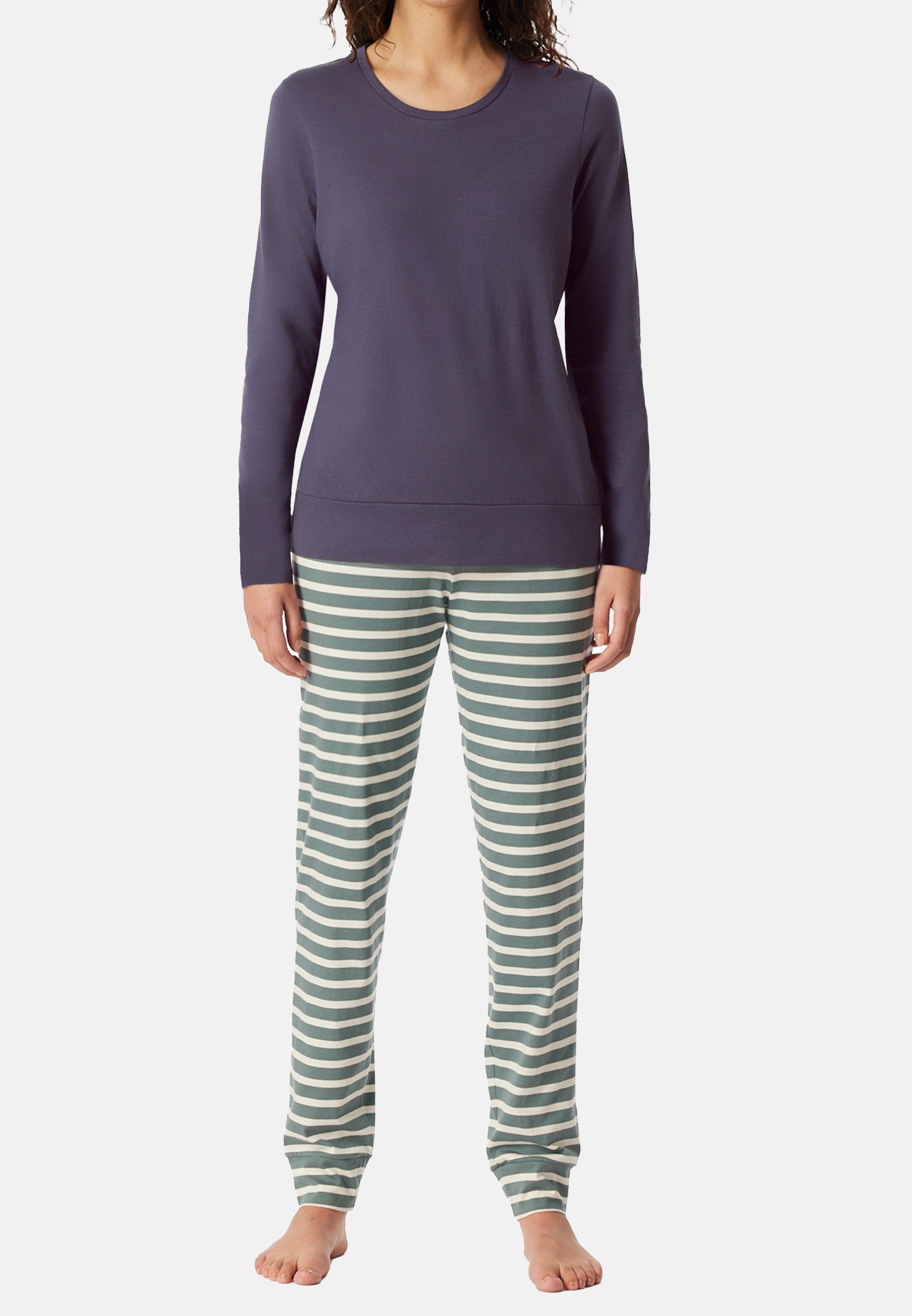 Schiesser Pyjama Casual Essentials (Set, 2 günstig online kaufen