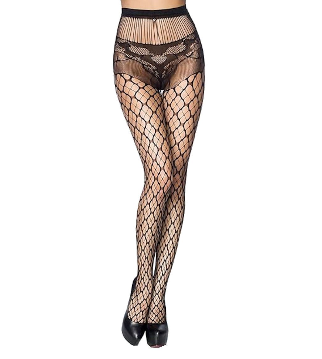 Netzstrumpfhose Netz Strumpfhose in schwarz