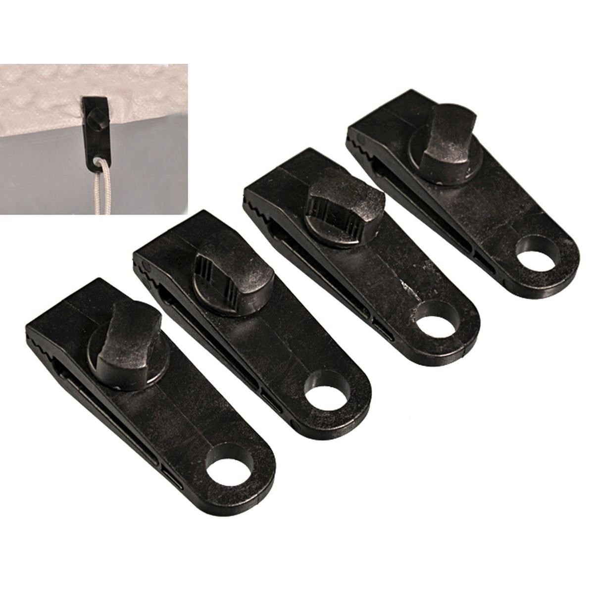 GartenHero Rutenclip Planenhaken Planenhalter Planenspanner Befestigung Clip Klemme Planen