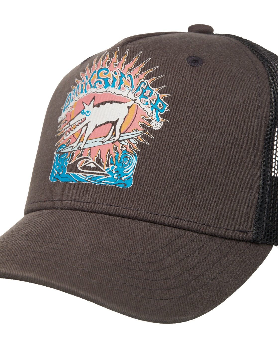 Quiksilver Trucker Cap Decades Cotton