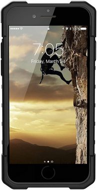 UAG Handyhülle Pathfinder 11,9 cm (4,7 Zoll), [Apple iPhone SE 2022 Hülle, Sturzfestes Case nach US-Militärstandard (MIL STD 810G 516.6), Wireless Charging kompatibles Cover, Display- und Kameraschutz durch erhöhten Rand) - schwarz