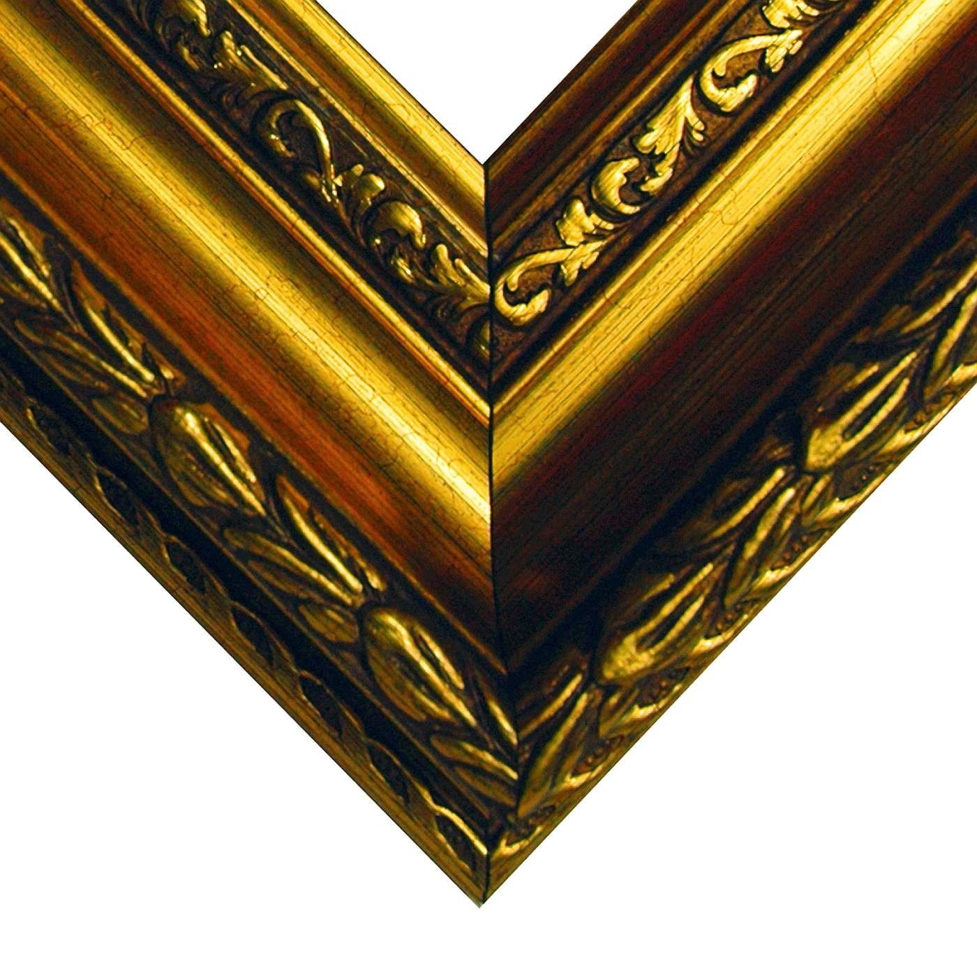 verschiedene Einzelrahmen Varianten Barockrahmen verziert 336 ORO, gold fein Bilderrahmen Neumann