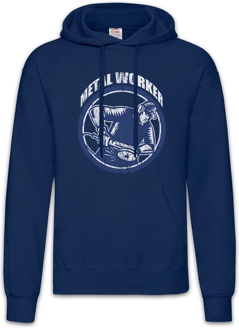 Hoodie Metal Worker I Herren Hoodie Schlosser Locksmith Metallbau Schlosserei