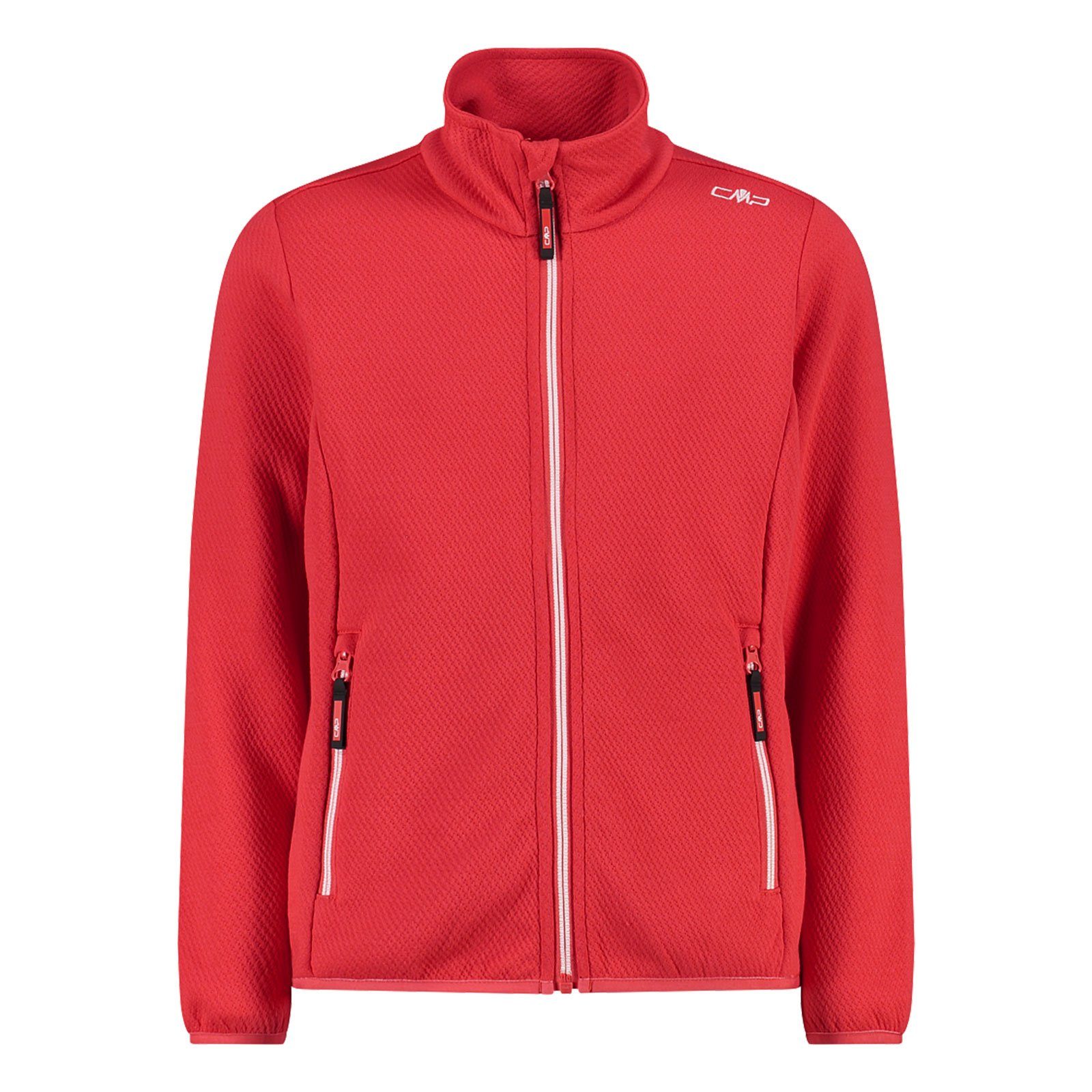 CMP Fleecejacke Kid G Jacket mit speziellem Jacquard-Muster C653 campari | Übergangsjacken