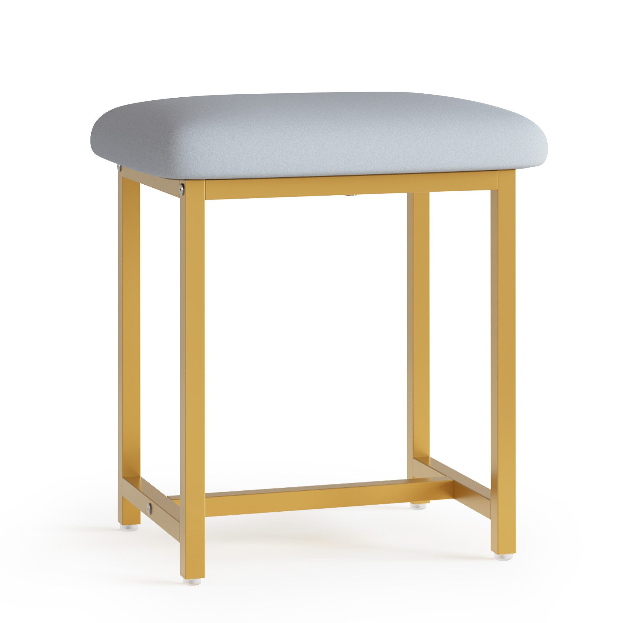 Mondeer Sitzhocker Schminktisch-Hocker, mit Polsterung & Metallgestell 41x3 günstig online kaufen