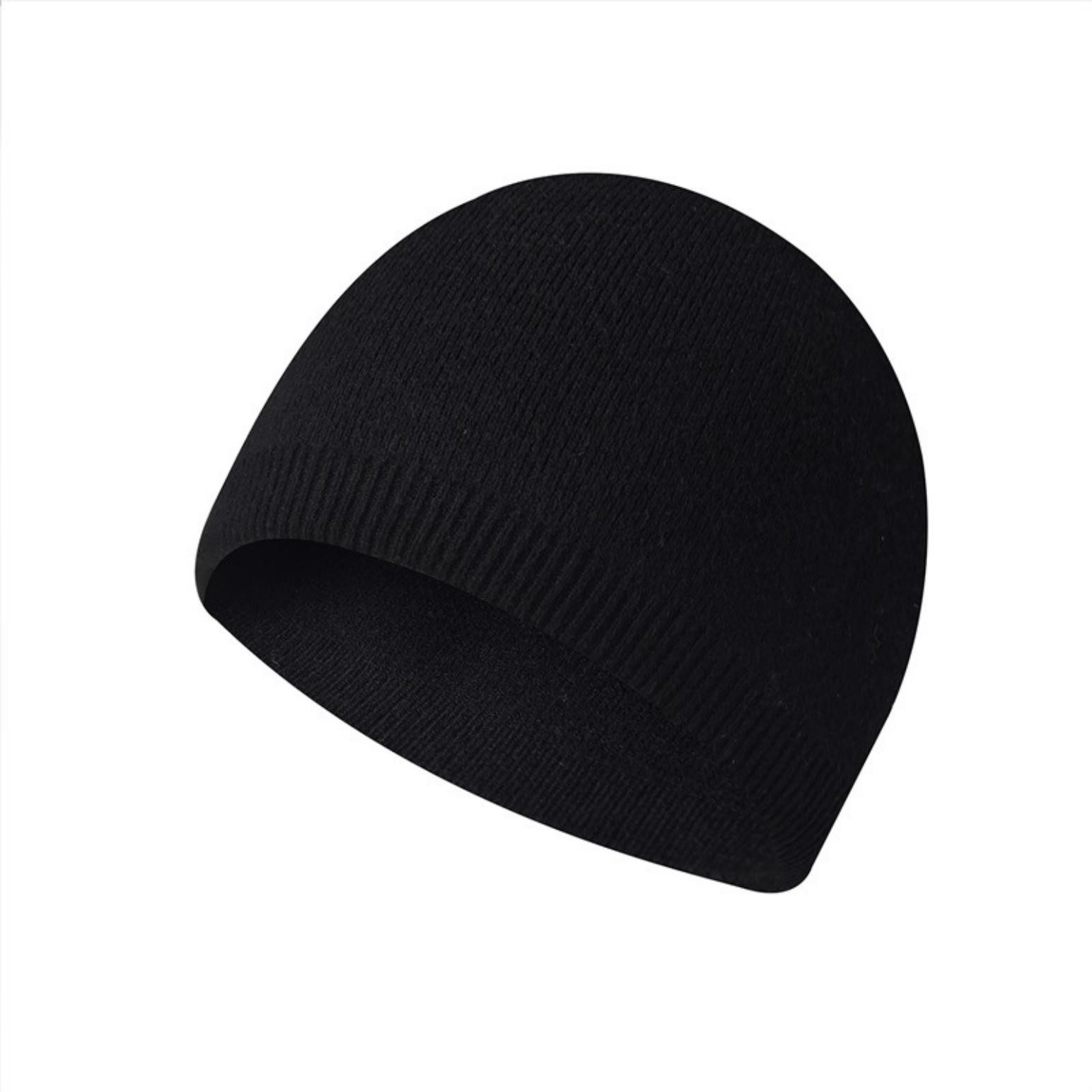 Beanie elegante Damen Winter Strick Mütze gefüttert