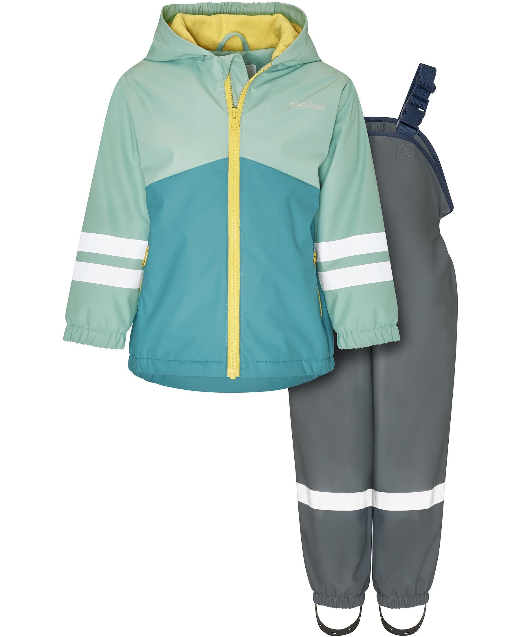 Playshoes Regenoverall Regen-Anzug mit Fleece-Futter